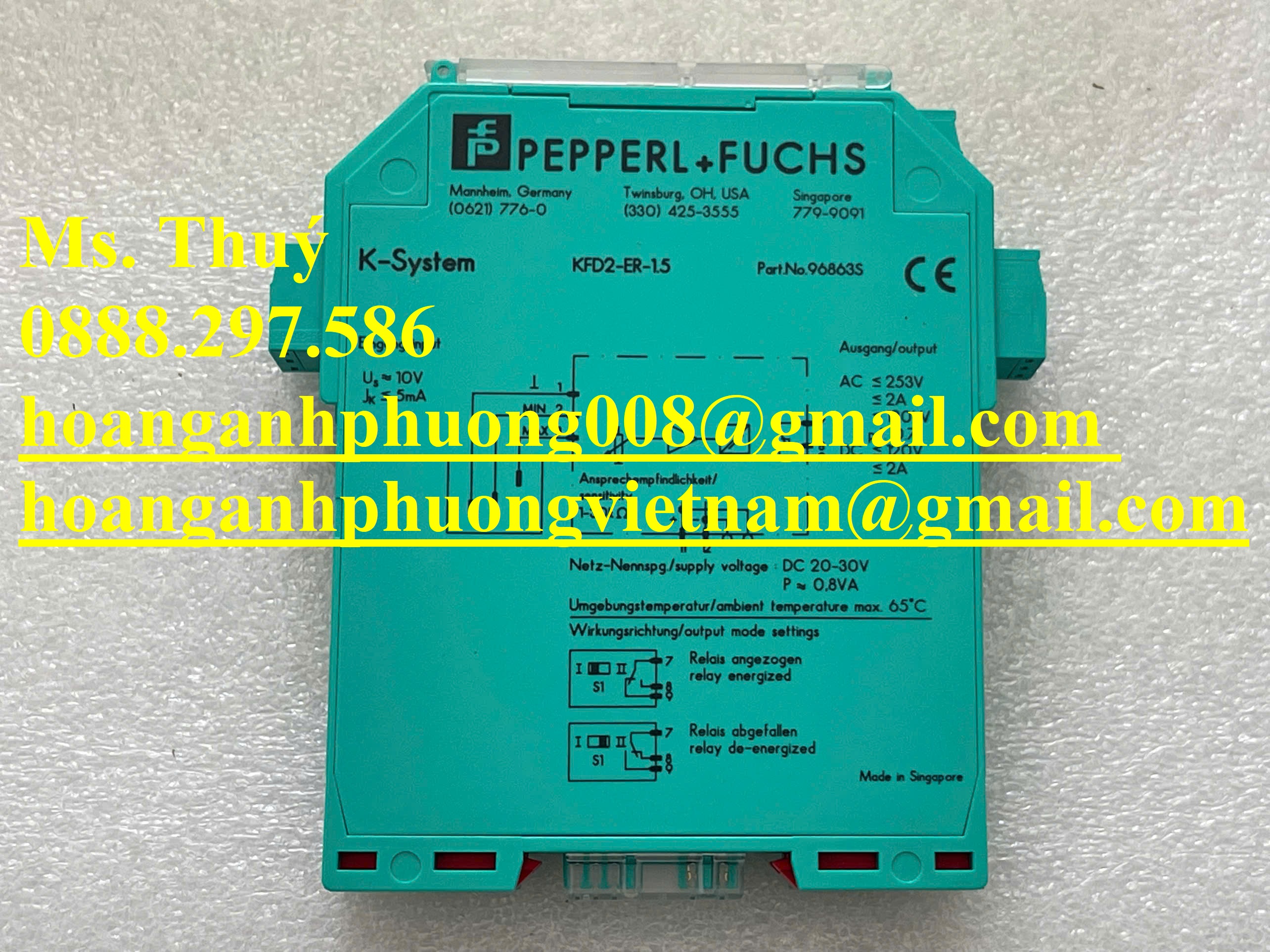 Peperl + Funchs KFD2-ER-1.5 - Chuyên mô đun chính hãng tại VN