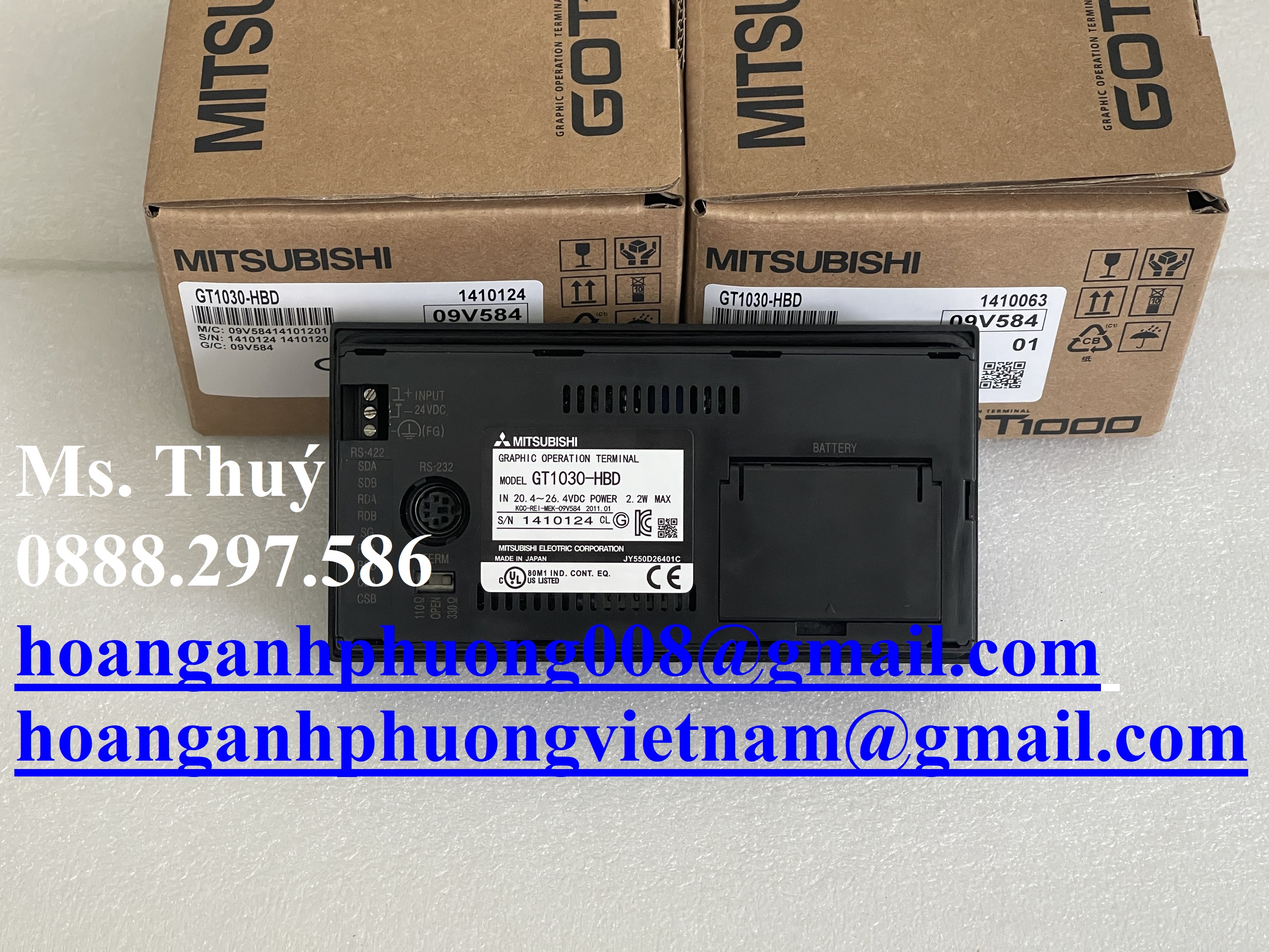 Thiết bị công nghiệp giá tốt - Màn hình Mitsubishi GT1030-HBD