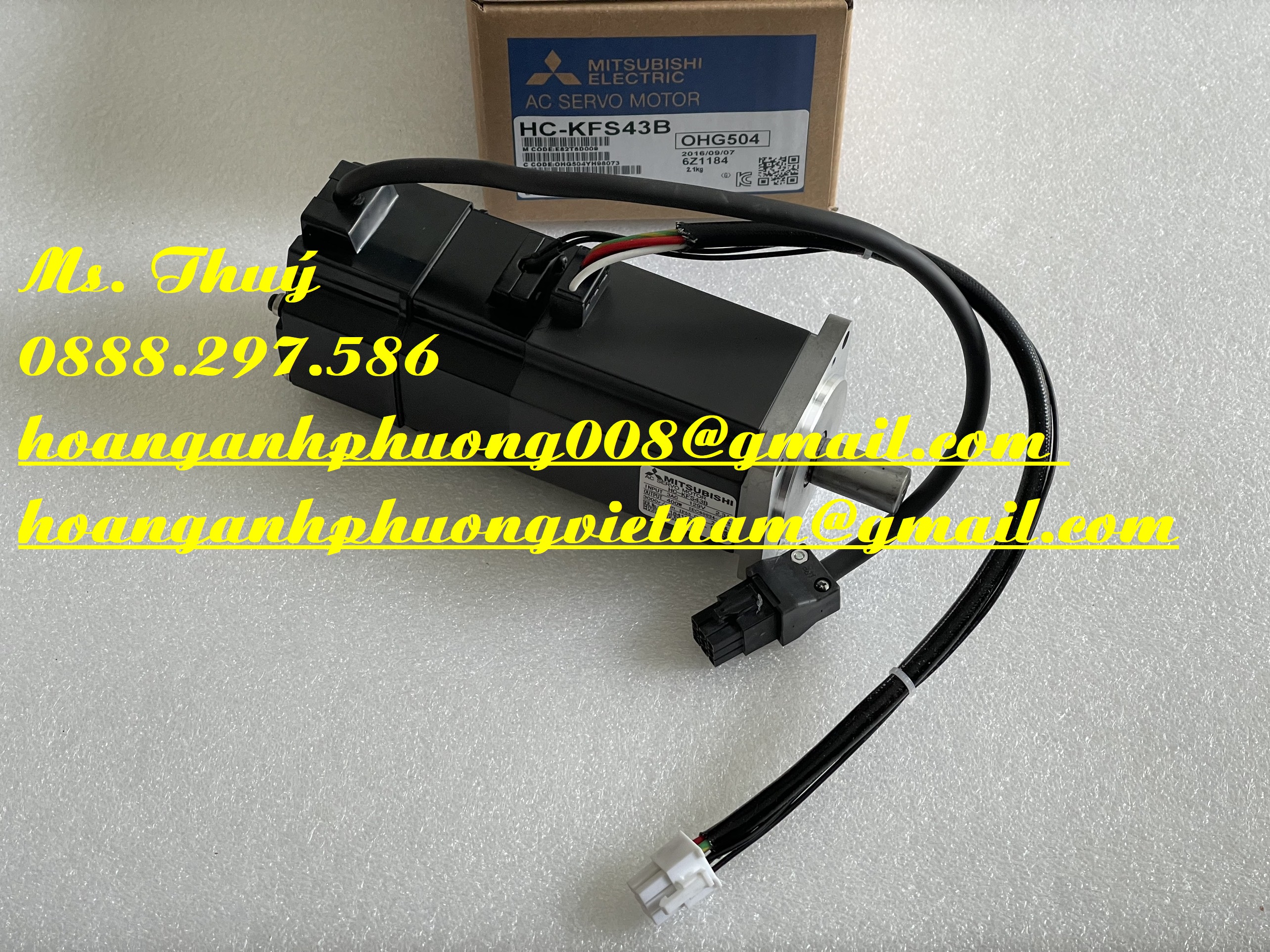 Mitsubishi HC-KFS43B - Động cơ chuẩn Japan - Mới 100%