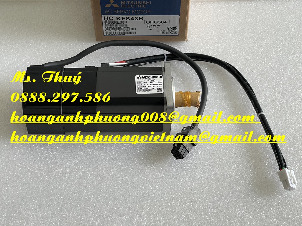 Mitsubishi HC-KFS43B - Động cơ chuẩn Japan - Mới 100%