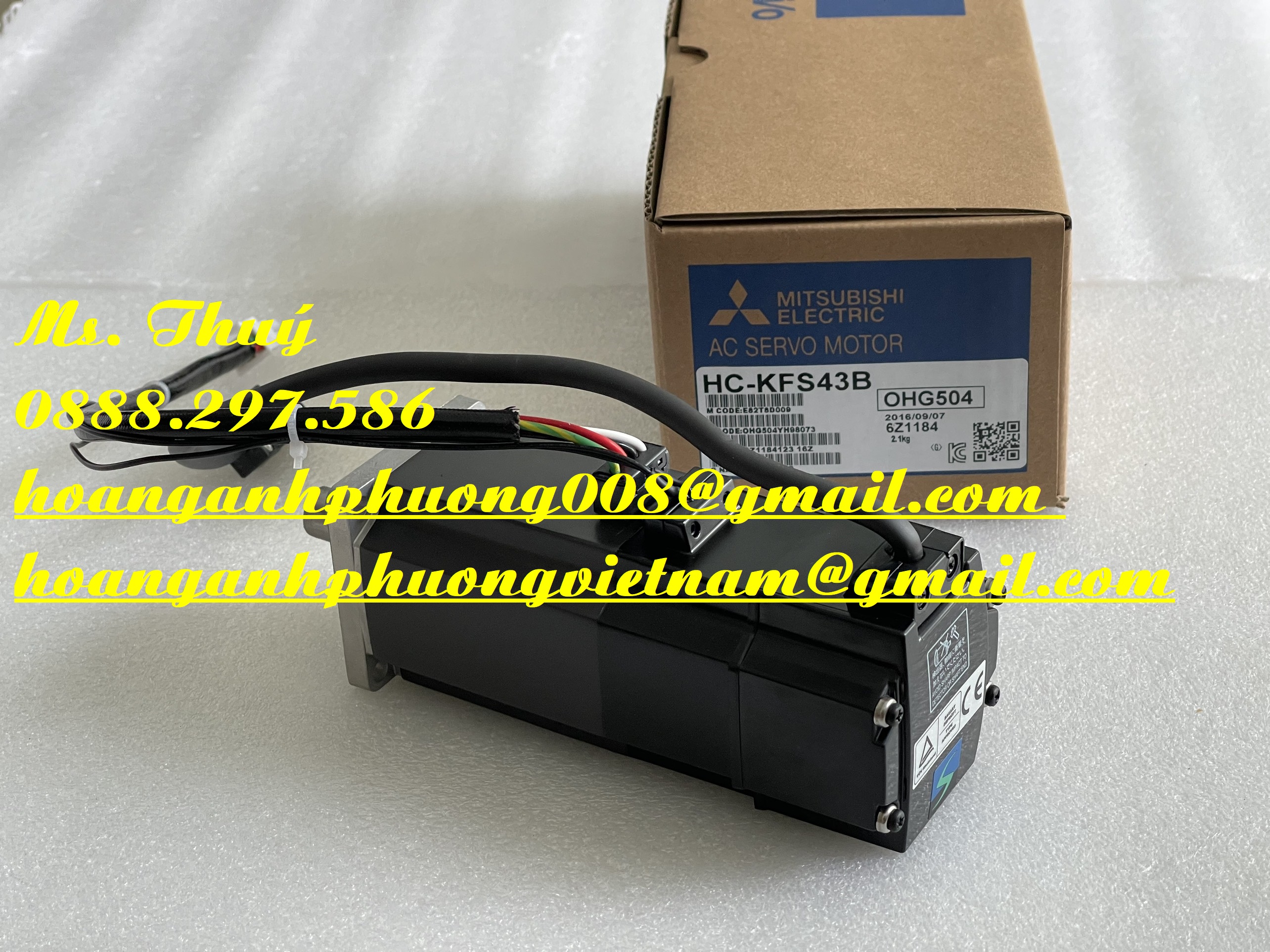 Mitsubishi HC-KFS43B - Động cơ chuẩn Japan - Mới 100%