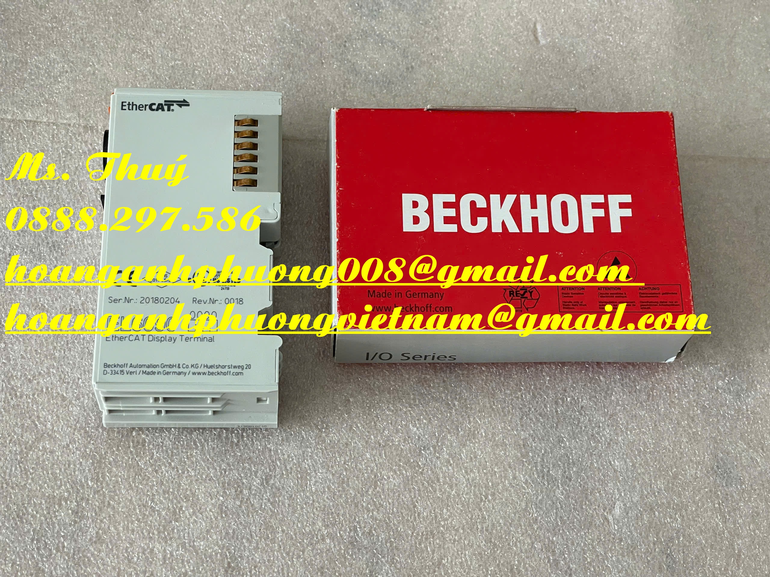 Module Beckhoff EL6090 - Giá ưu đãi - Giao hàng toàn quốc
