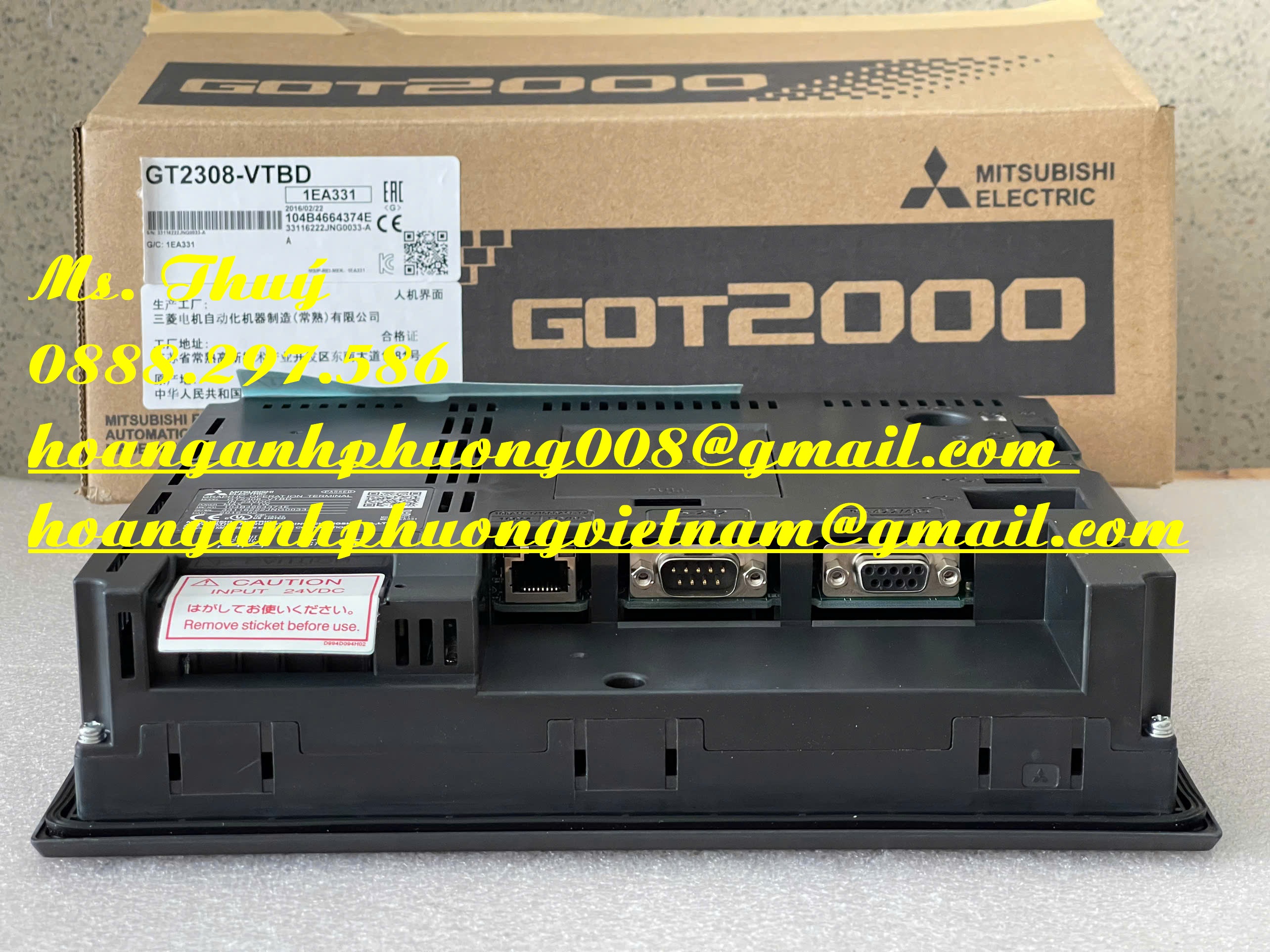 Màn hình công nghiệp Mitsubishi GT2308-VTBD - Hàng Nhật, giá tốt