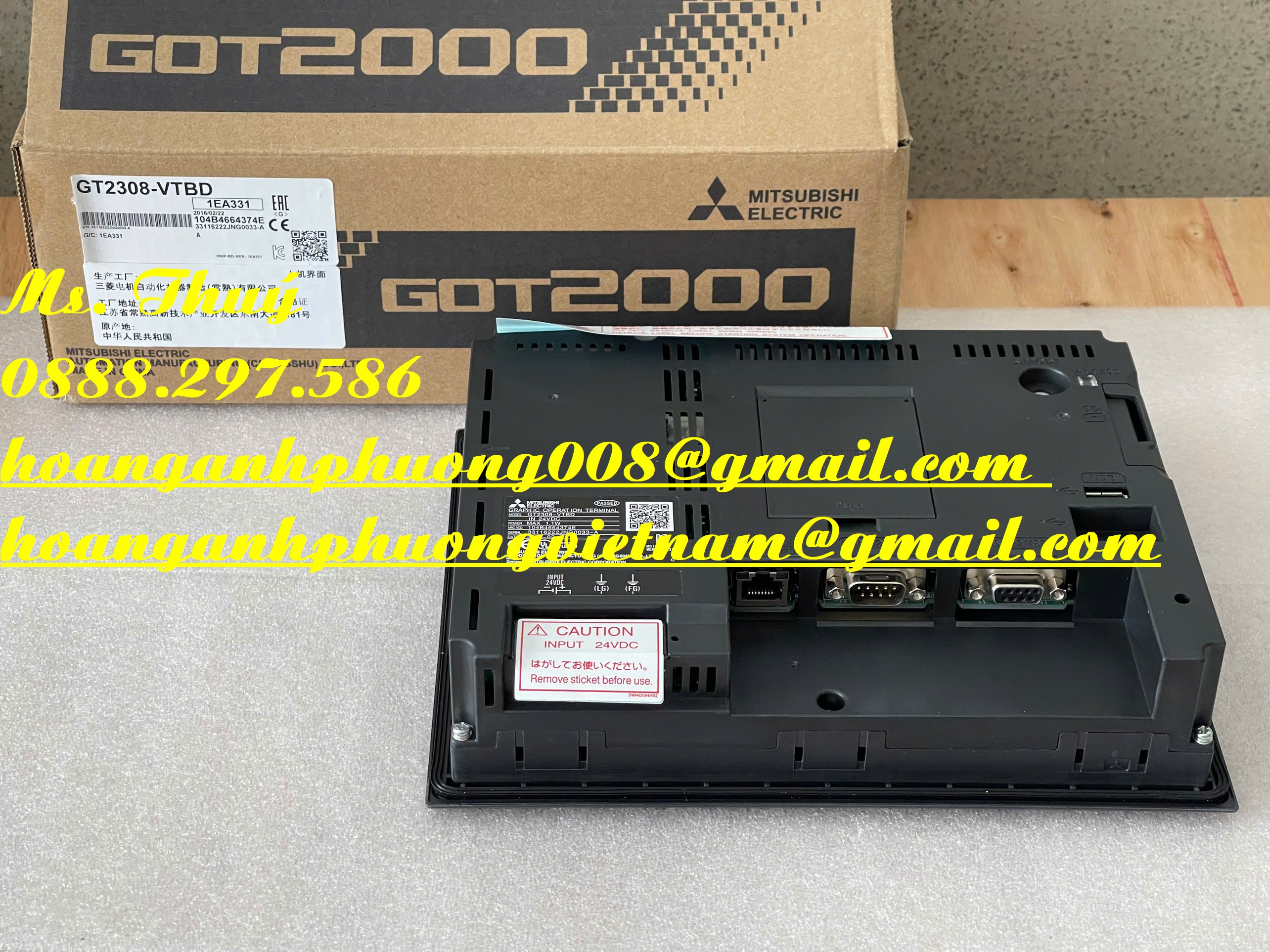 Màn hình công nghiệp Mitsubishi GT2308-VTBD - Hàng Nhật, giá tốt
