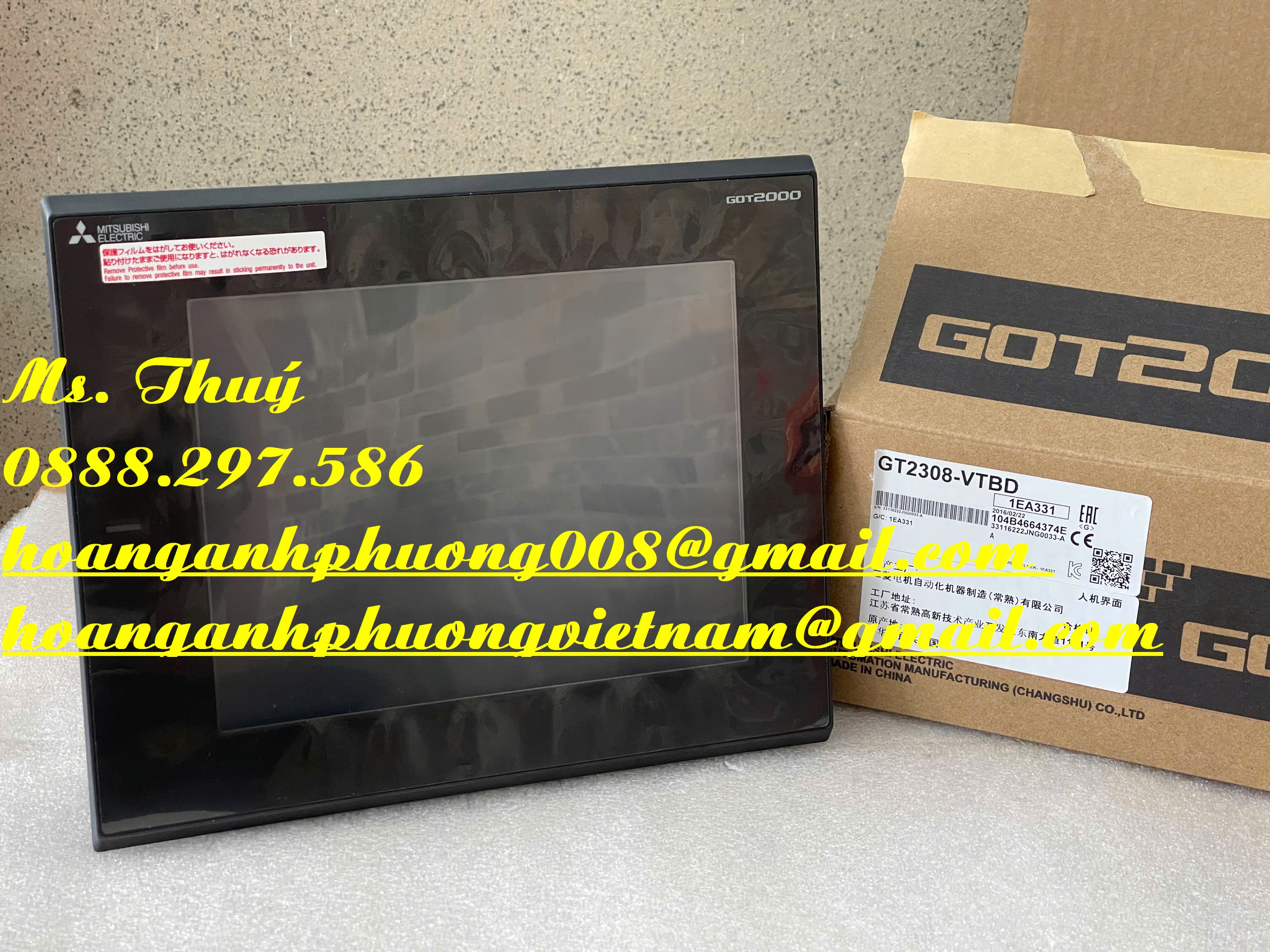 Màn hình công nghiệp Mitsubishi GT2308-VTBD - Hàng Nhật, giá tốt