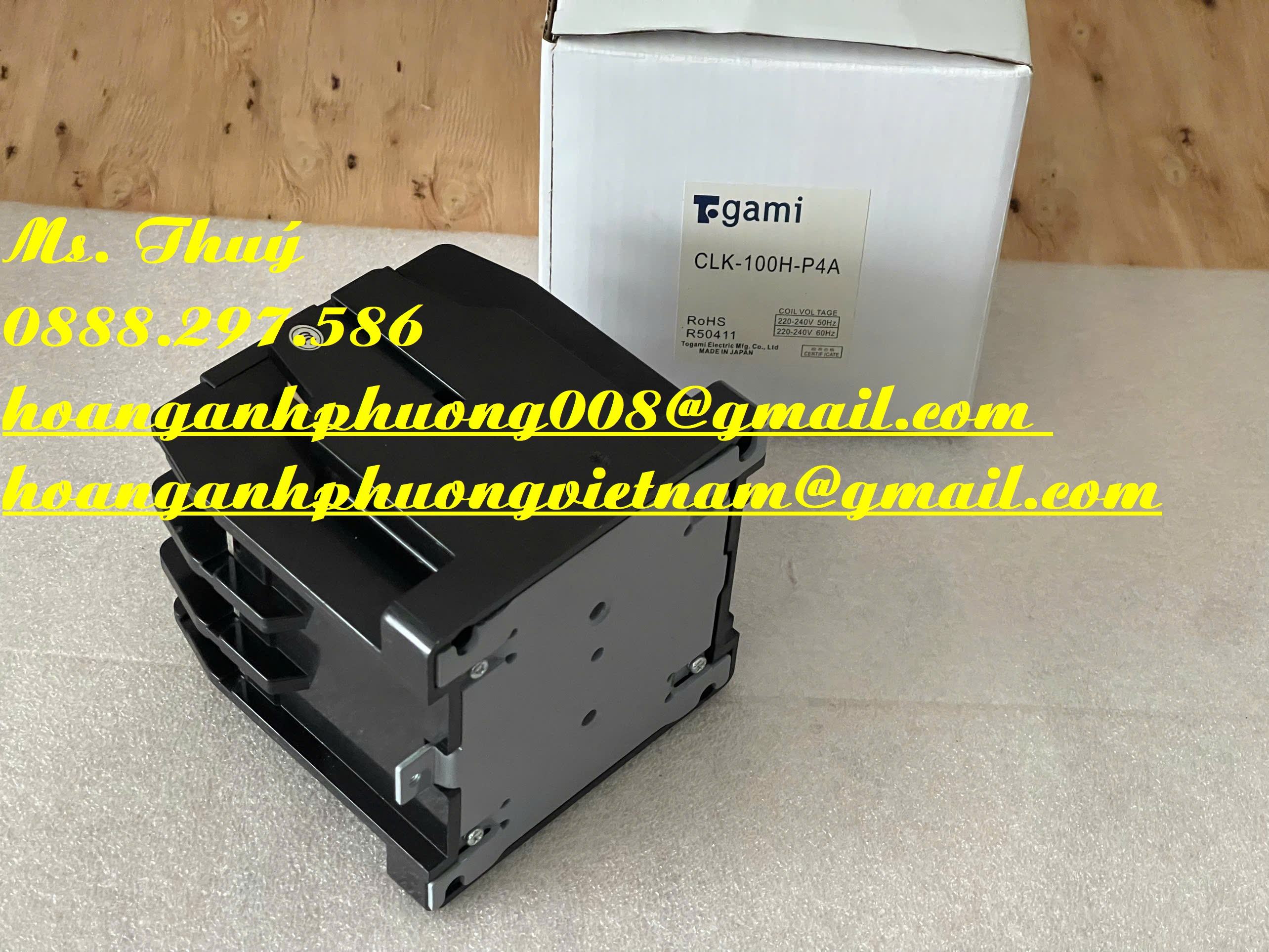 Togami CLK-100H-P4A - Contactor giá tốt - Bình Dương