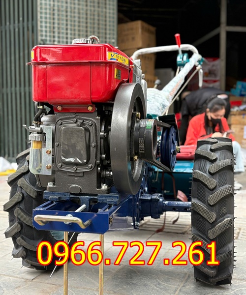 Máy xới đất chạy dầu dắt tay GN1 đầu nổ D15