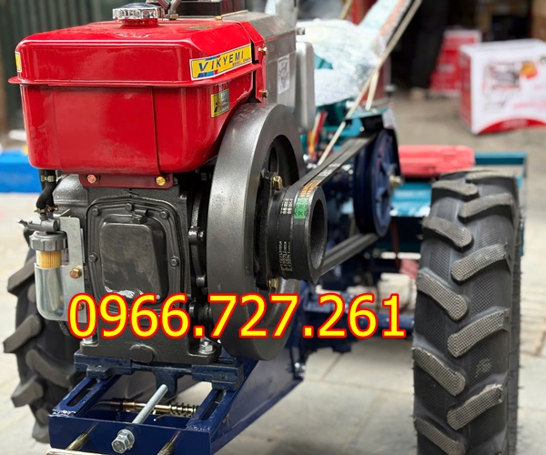 Máy xới đất chạy dầu dắt tay GN1 đầu nổ D15