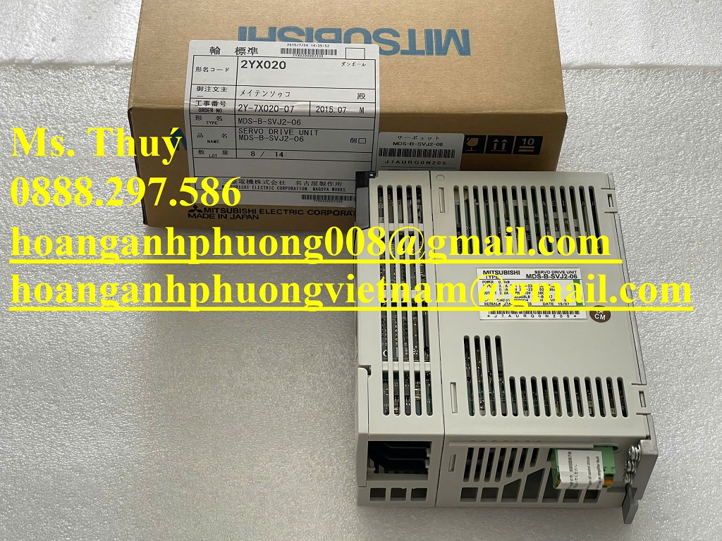 Mitsubishi MDS-B-SV-J2-06 - New Servo Driver - Bình Dương