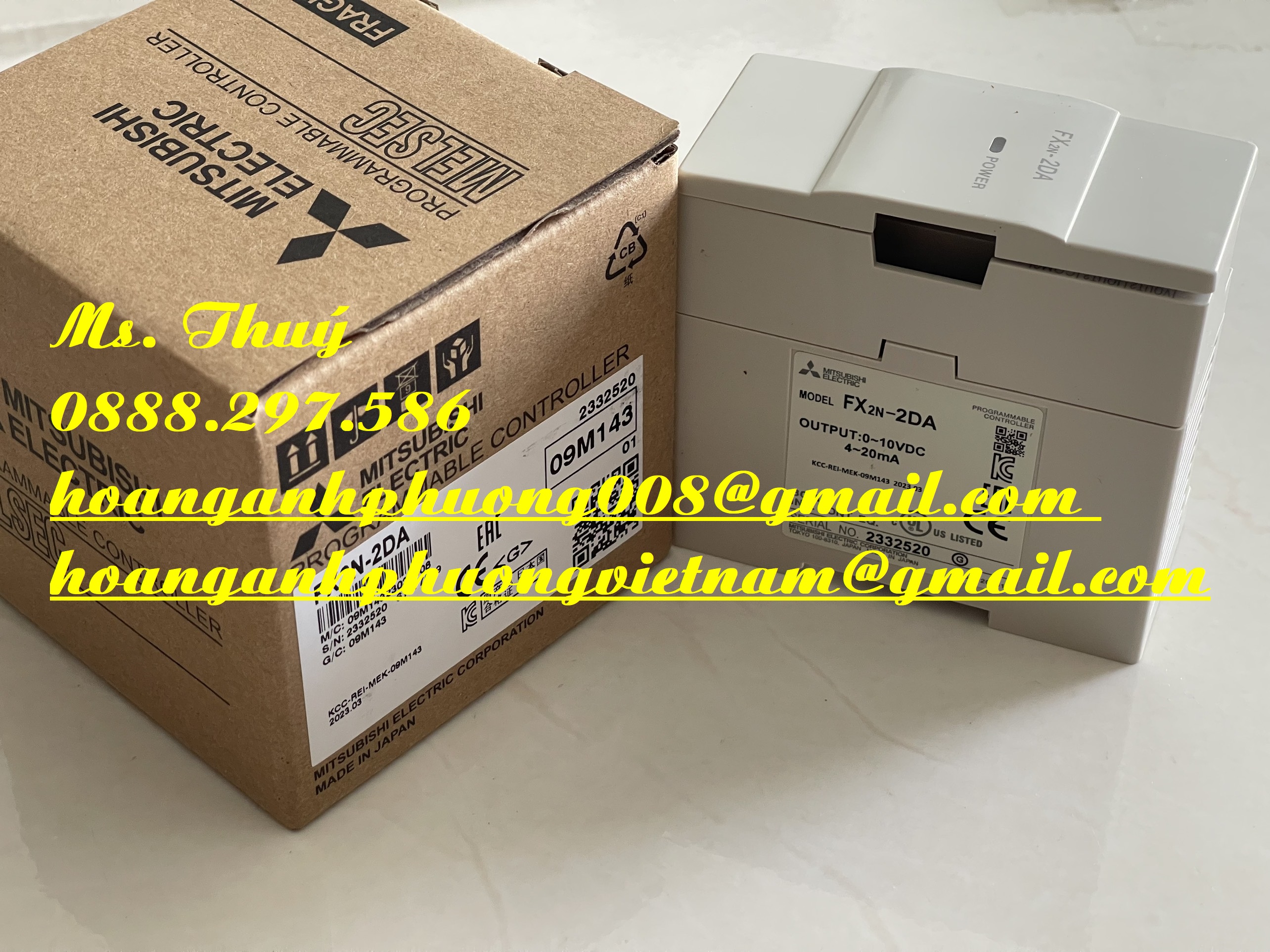 Mitsubishi FX2N-2DA - Bộ lập trình mới 100% - Giá gốc