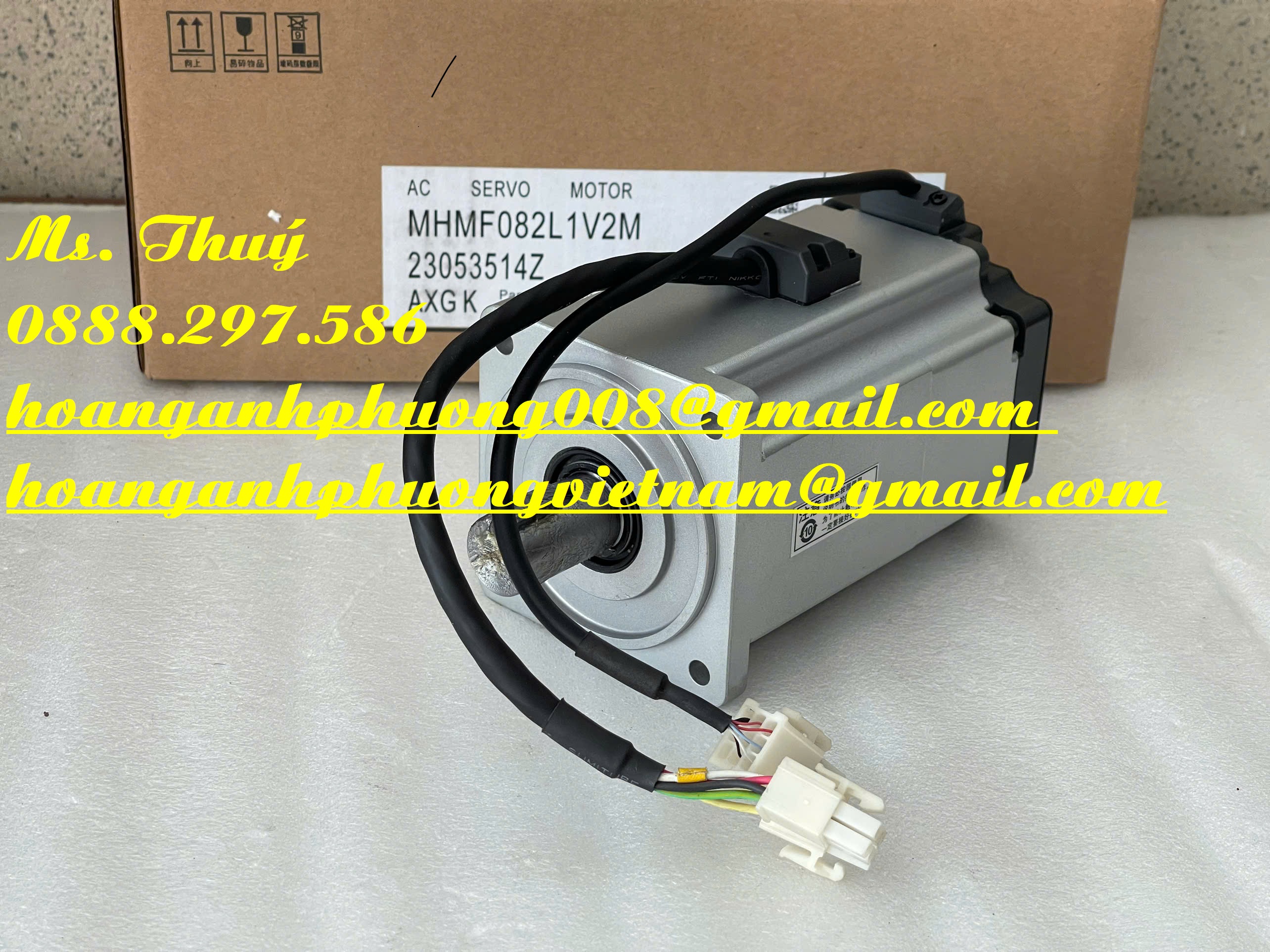 Hàng cao cấp - Động cơ Panasonic MHMF082L1V2M mới 100%