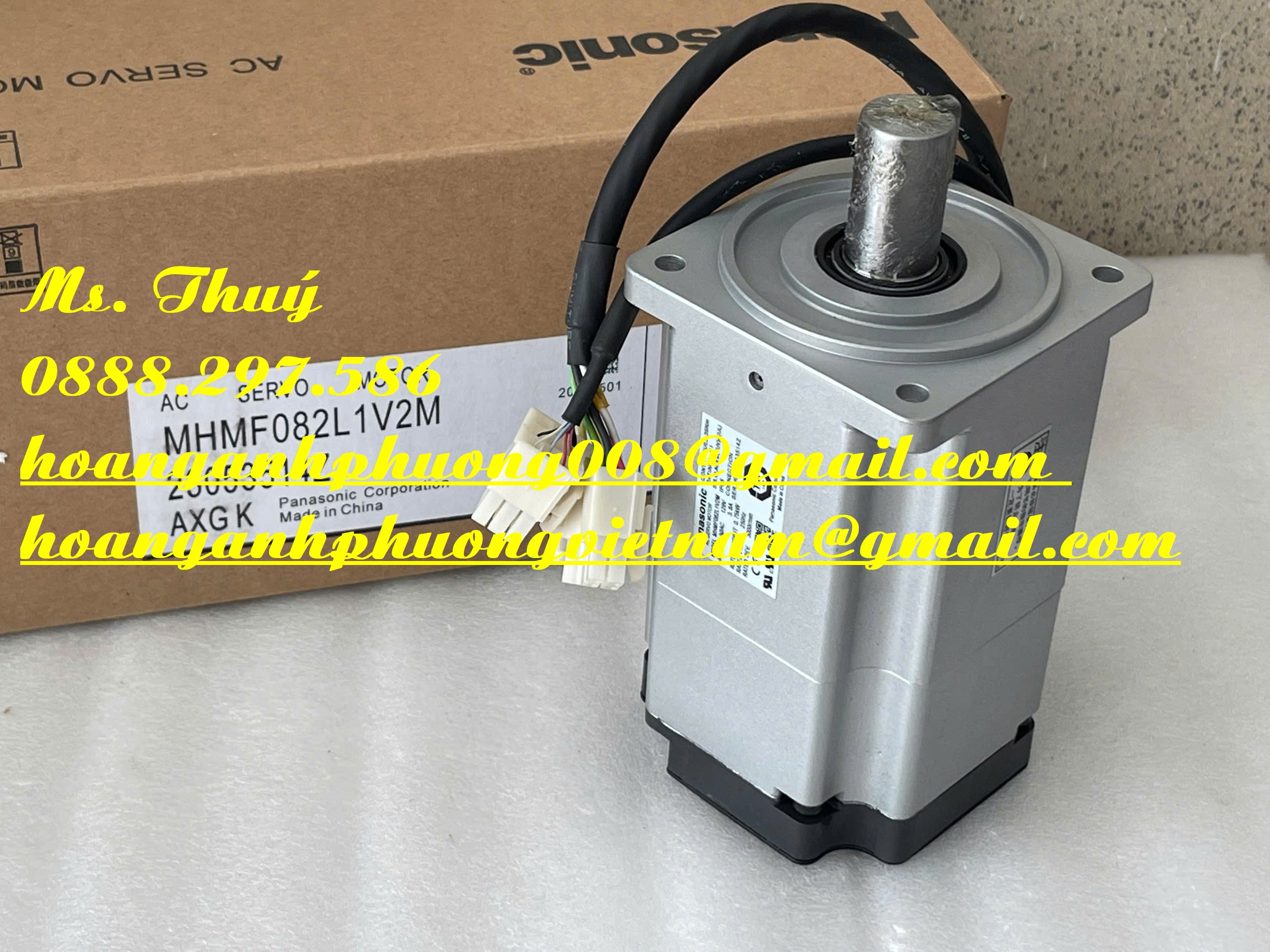 Hàng cao cấp - Động cơ Panasonic MHMF082L1V2M mới 100%