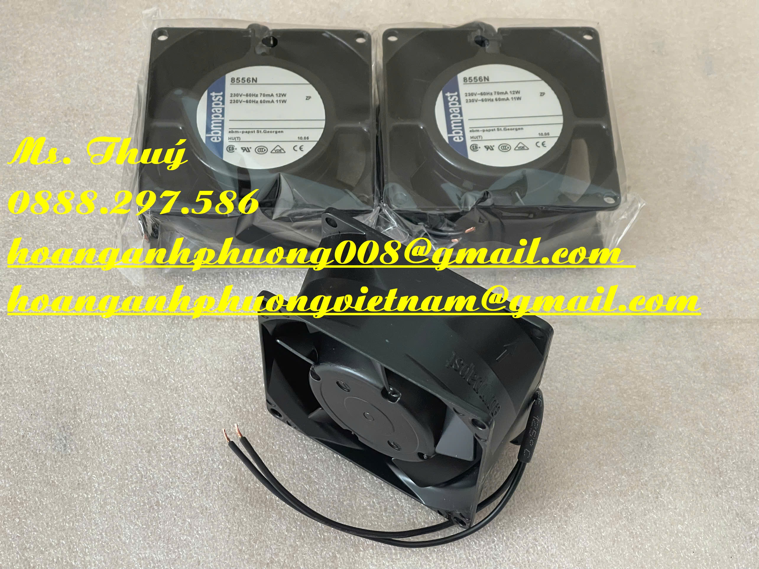 EBM PAPST 8556N - Quạt tản nhiệt công nghiệp giá tốt
