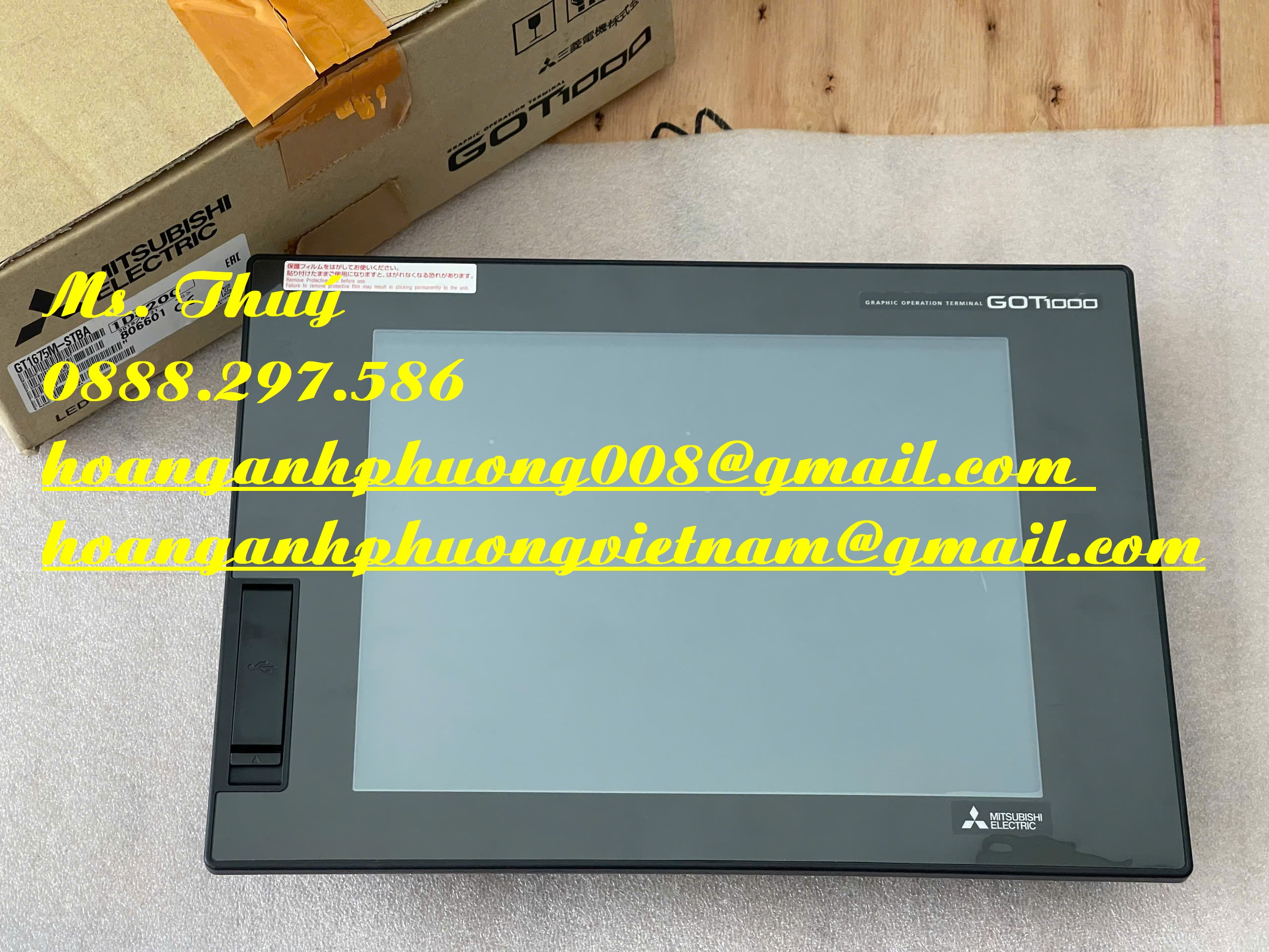 Màn hình 10.4 inch Mitsubishi GT1675M-STBA - Hoàng Anh Phương