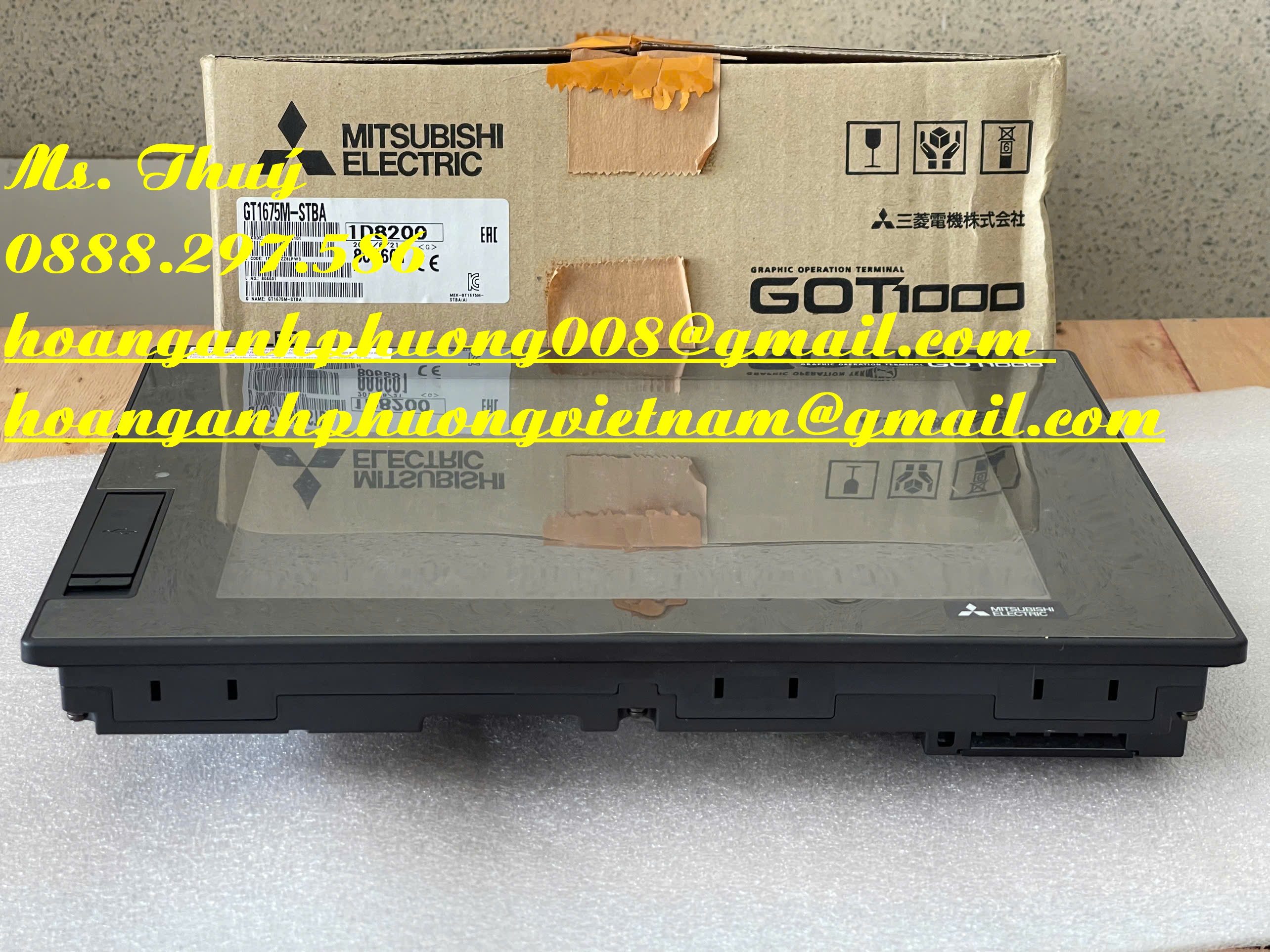 Màn hình 10.4 inch Mitsubishi GT1675M-STBA - Hoàng Anh Phương