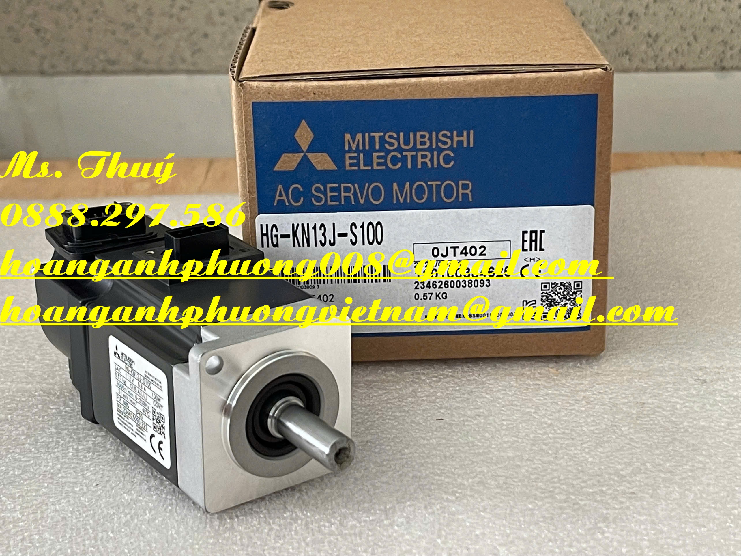 Servo motor HG-KN13J-S100 Mitsubishi - Động cơ mới 100%