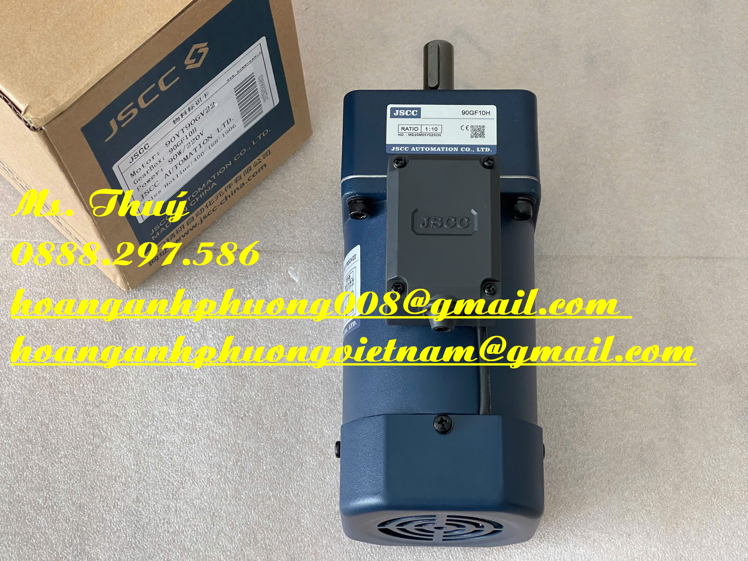 Bộ động cơ JSCC 90YT90GV22 + Hộp số 90GF10H - Bình Dương