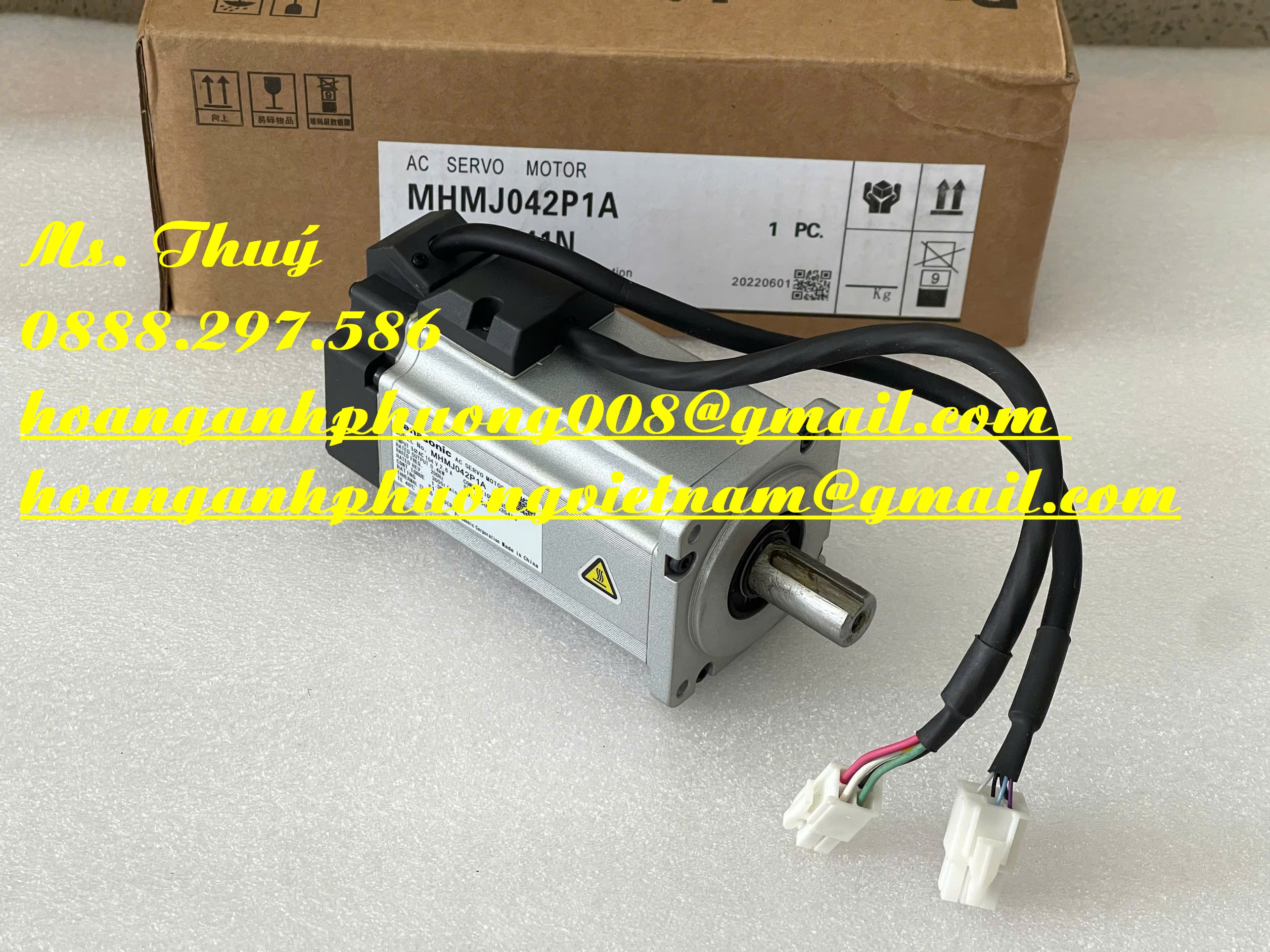 AC servo motor Panasonic MHMJ042P1A - Động cơ mới 100%