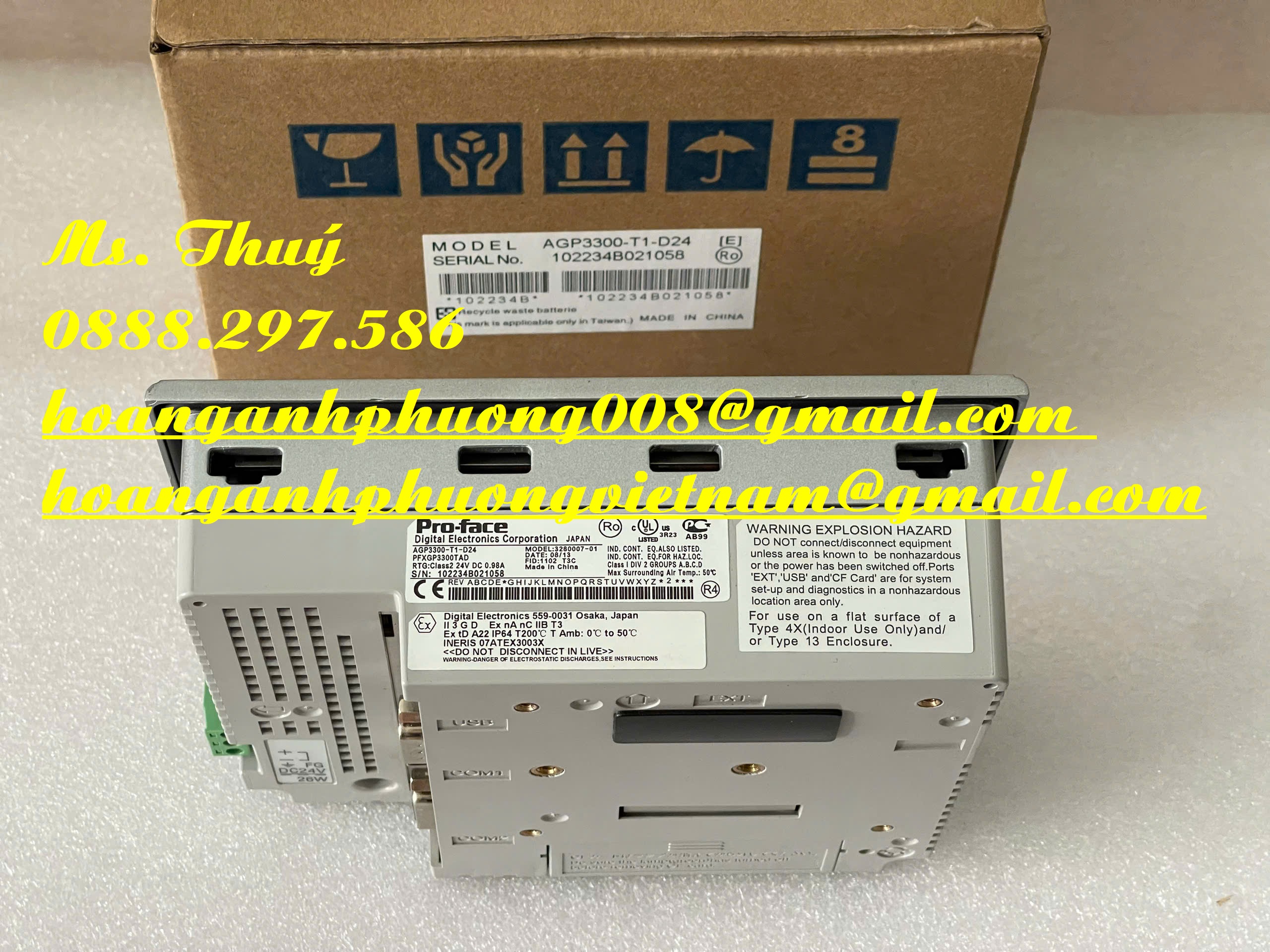 Màn hình giá tốt - Proface AGP3300-T1-D24 - Giao hàng toàn quốc