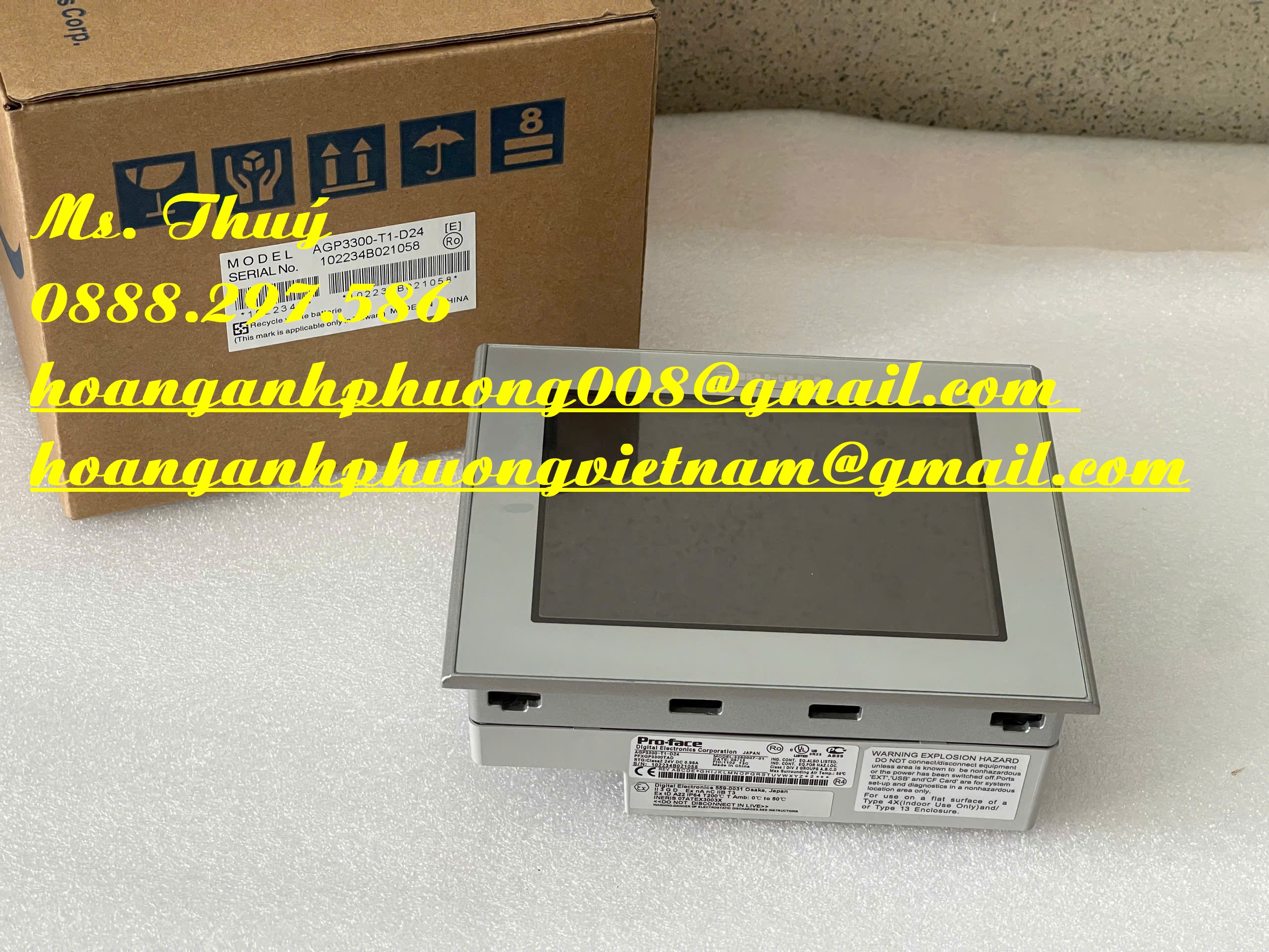 Màn hình giá tốt - Proface AGP3300-T1-D24 - Giao hàng toàn quốc