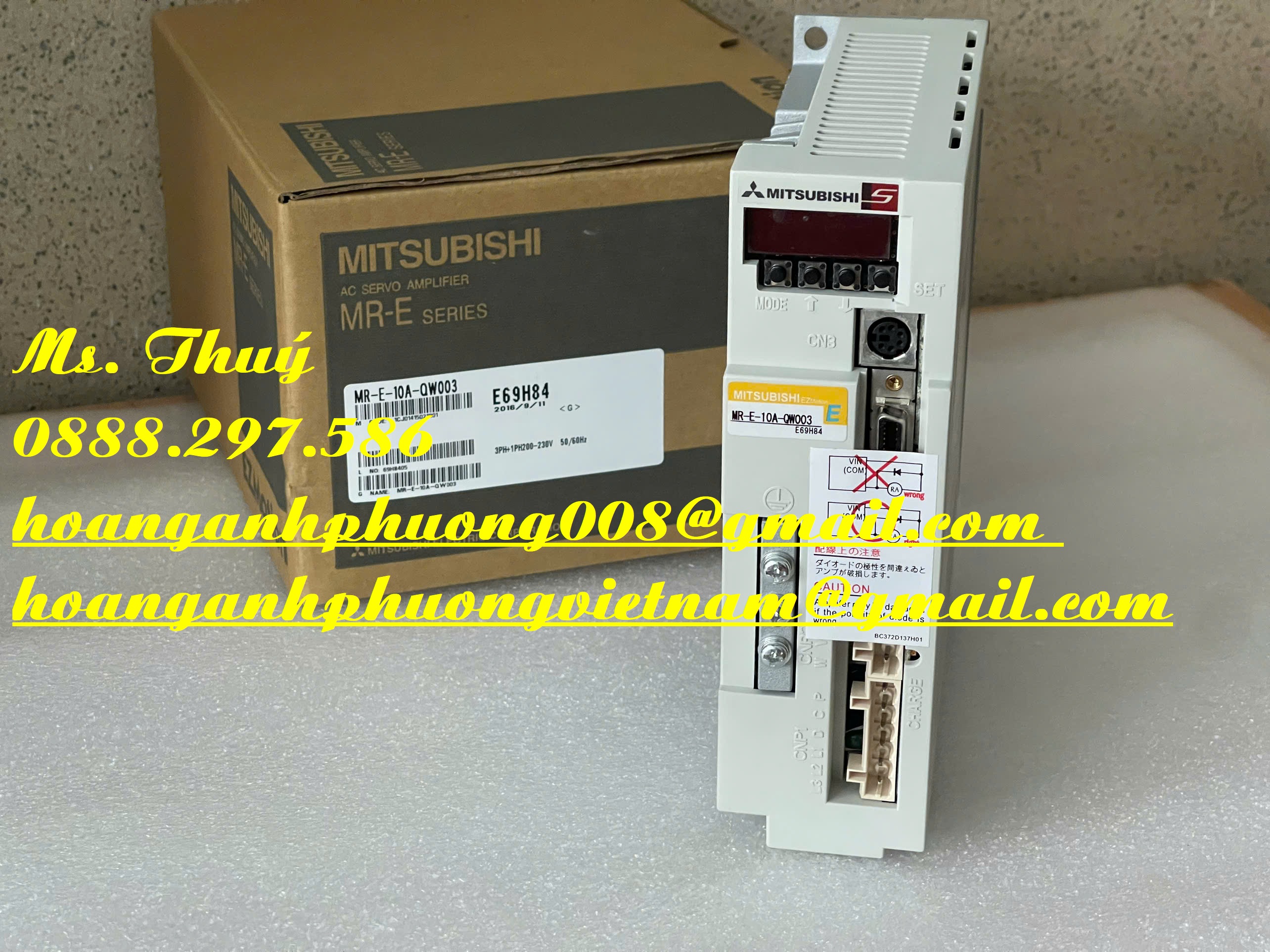 Mitsubishi MR-E-10A-QW003 100W - Chuyên bộ điều khiển, động cơ...