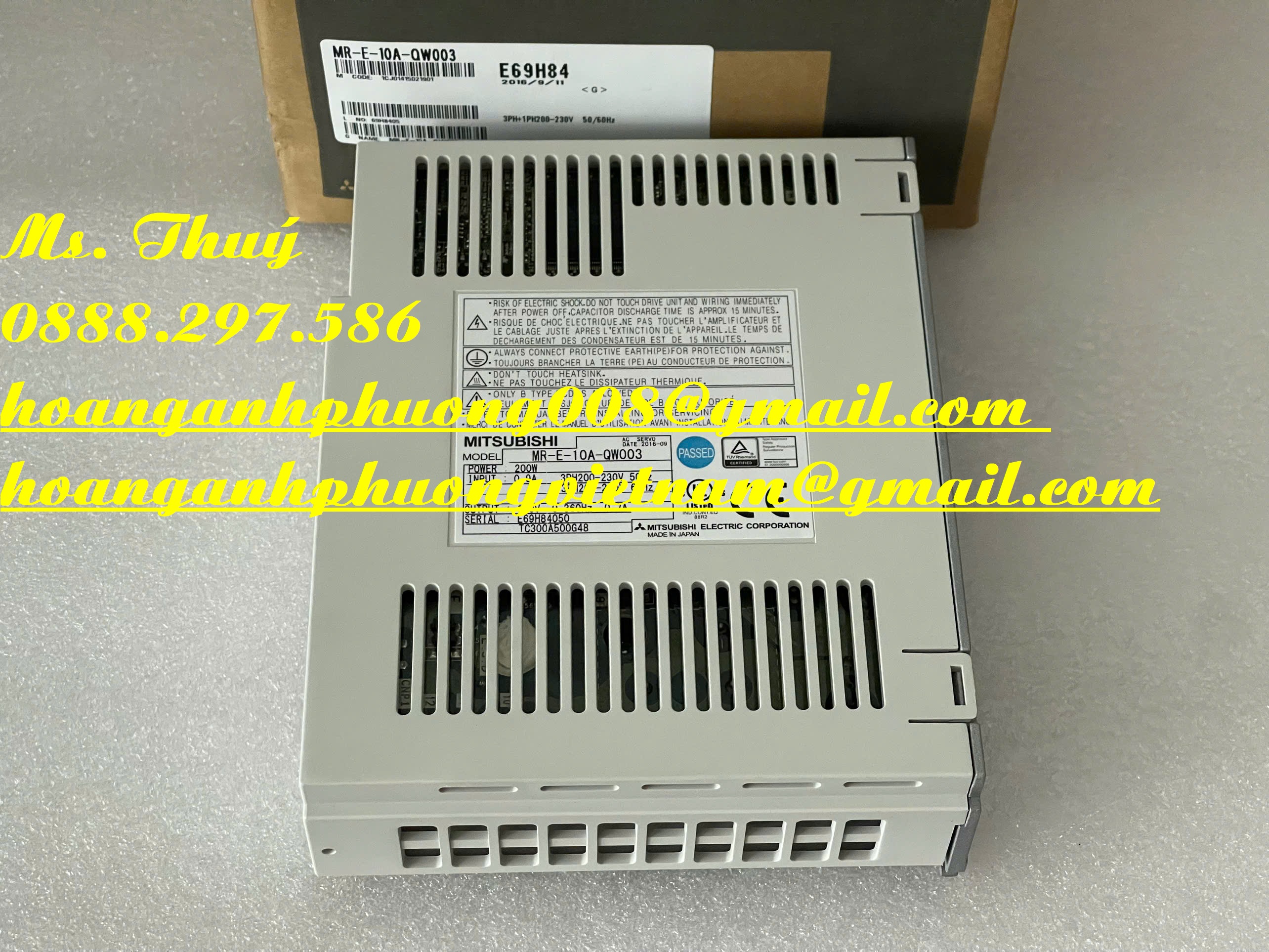 Mitsubishi MR-E-10A-QW003 100W - Chuyên bộ điều khiển, động cơ...
