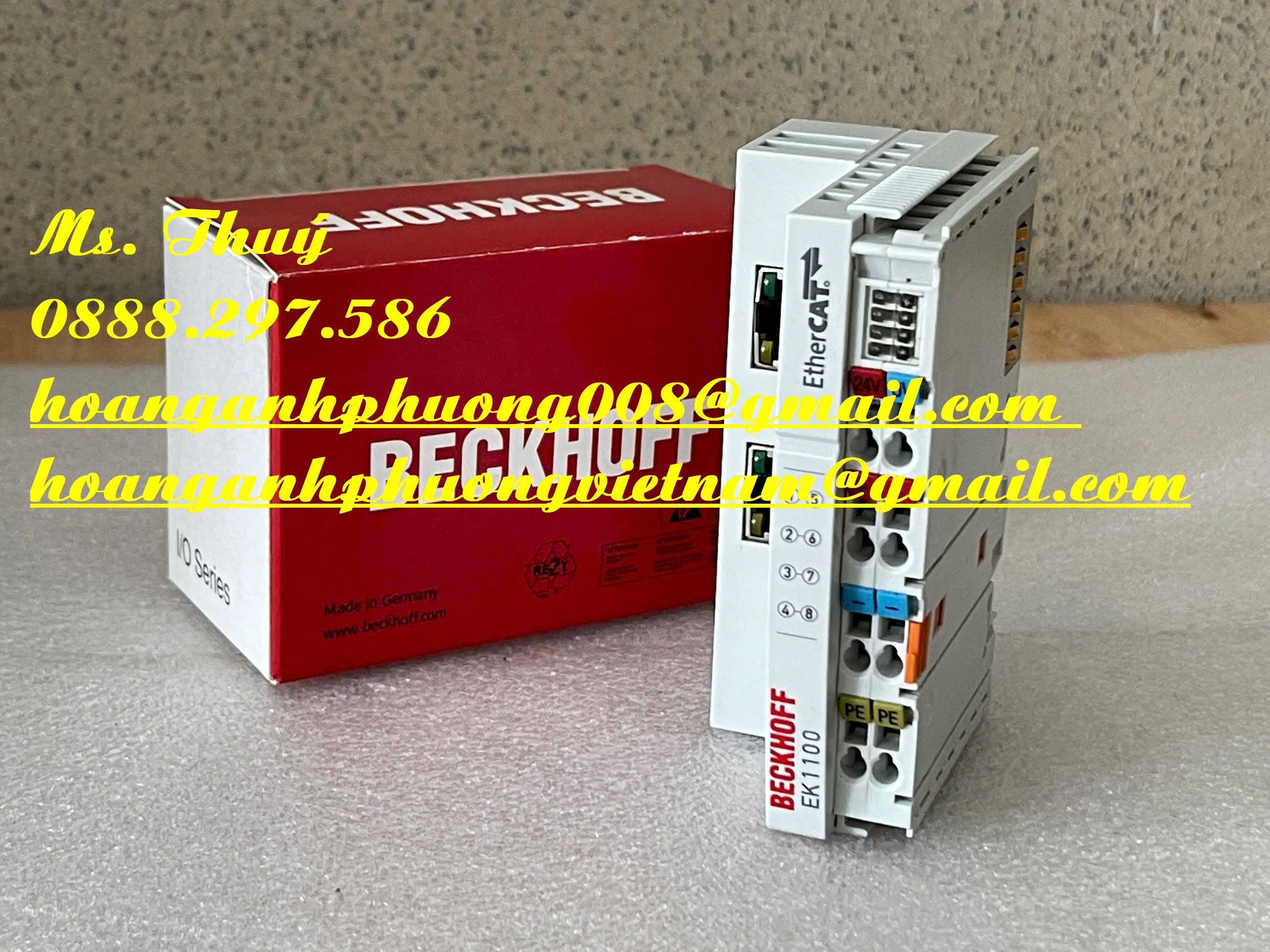 Chuyên hàng Beckhoff - Modules Beckhoff EK1100 mới 100%