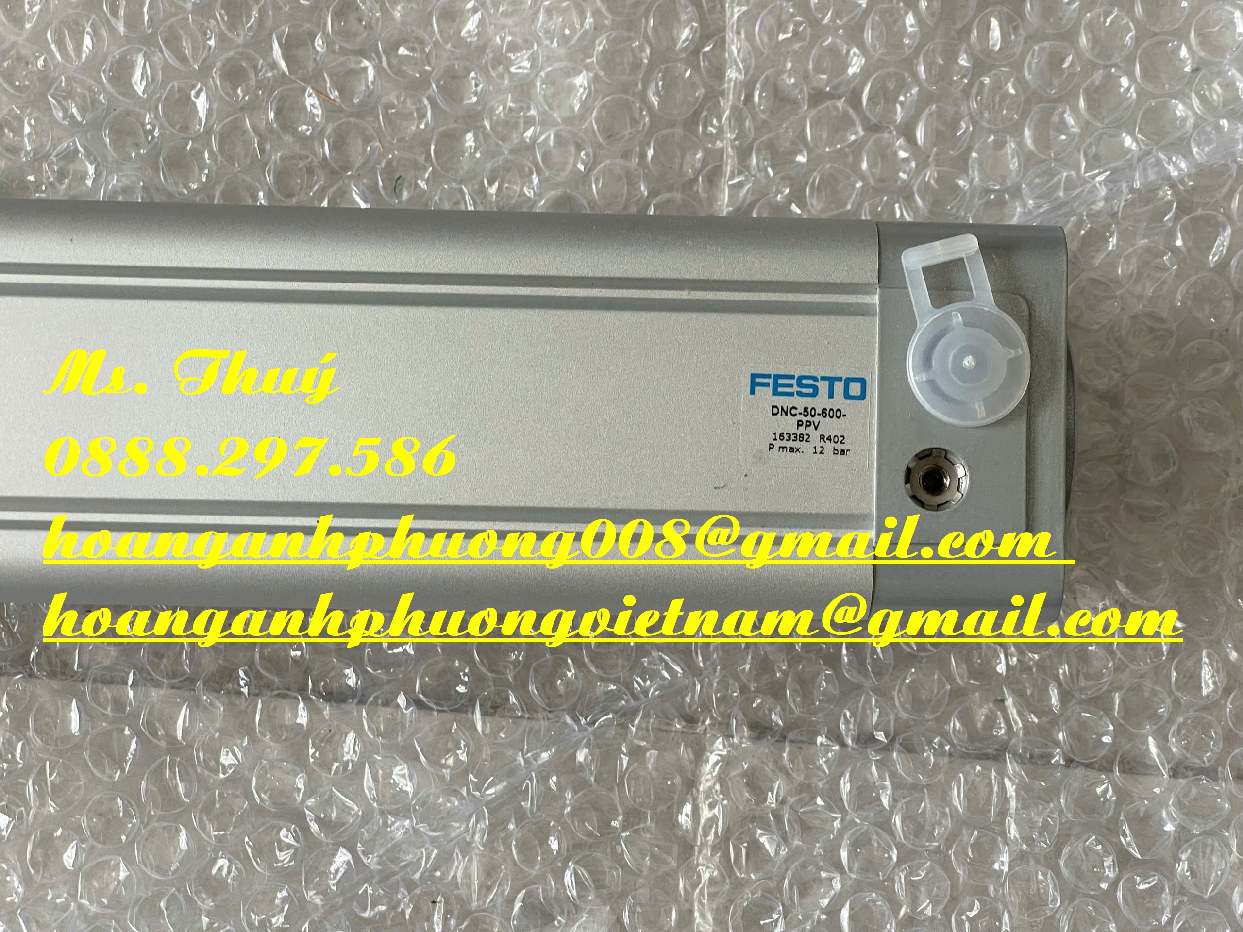 Xi lanh DNC-50-600-PPV- Festo nhập khẩu - BH 12 tháng