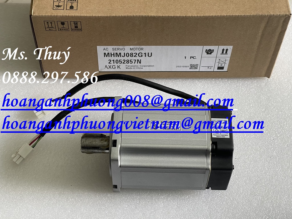 Panasonic MHMJ082G1U - Servo motor giá tốt - Hoàng Anh Phương