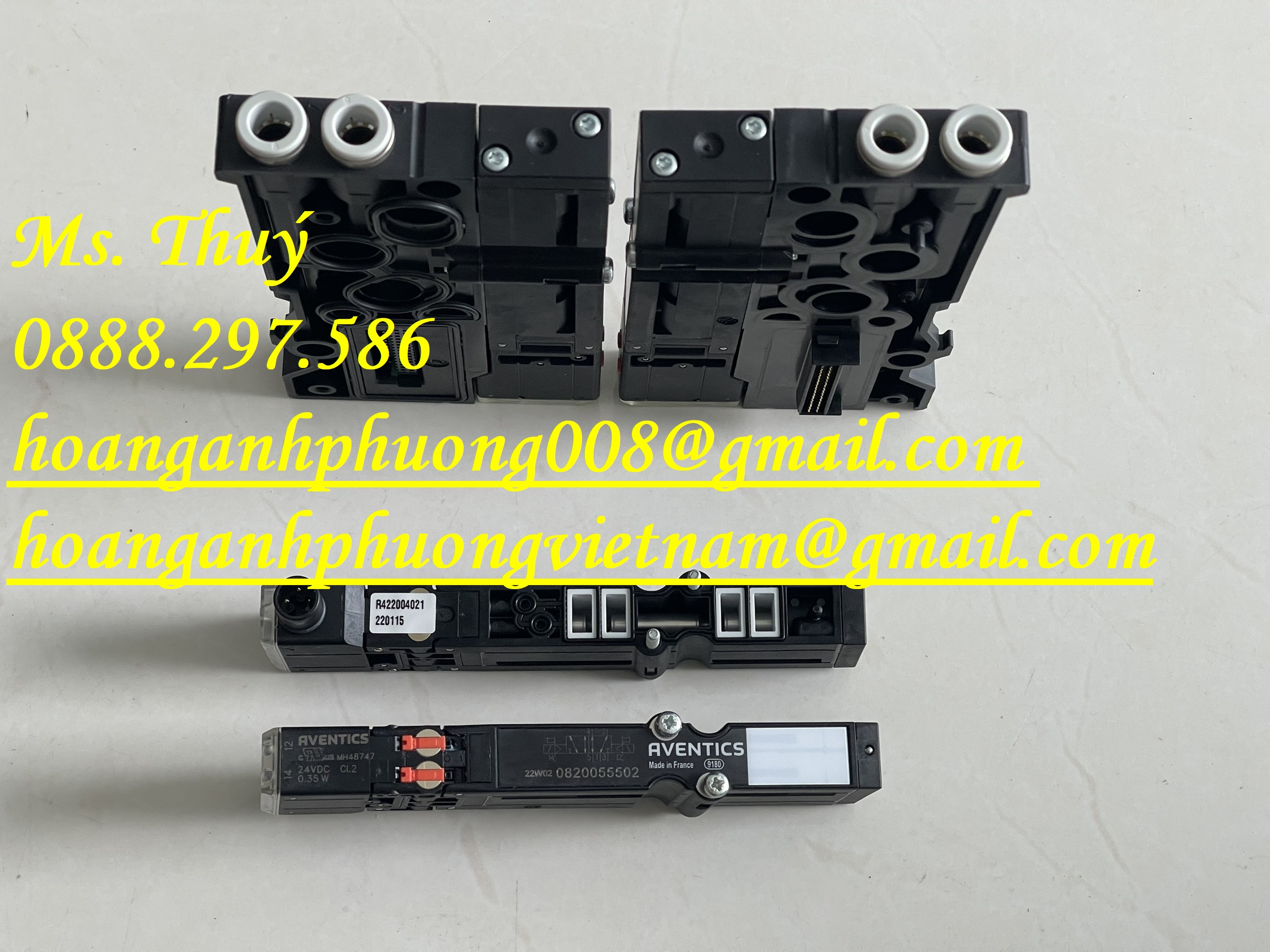 Aventics 0820 055 052 - Van điều khiển chính hãng - Mới 100%