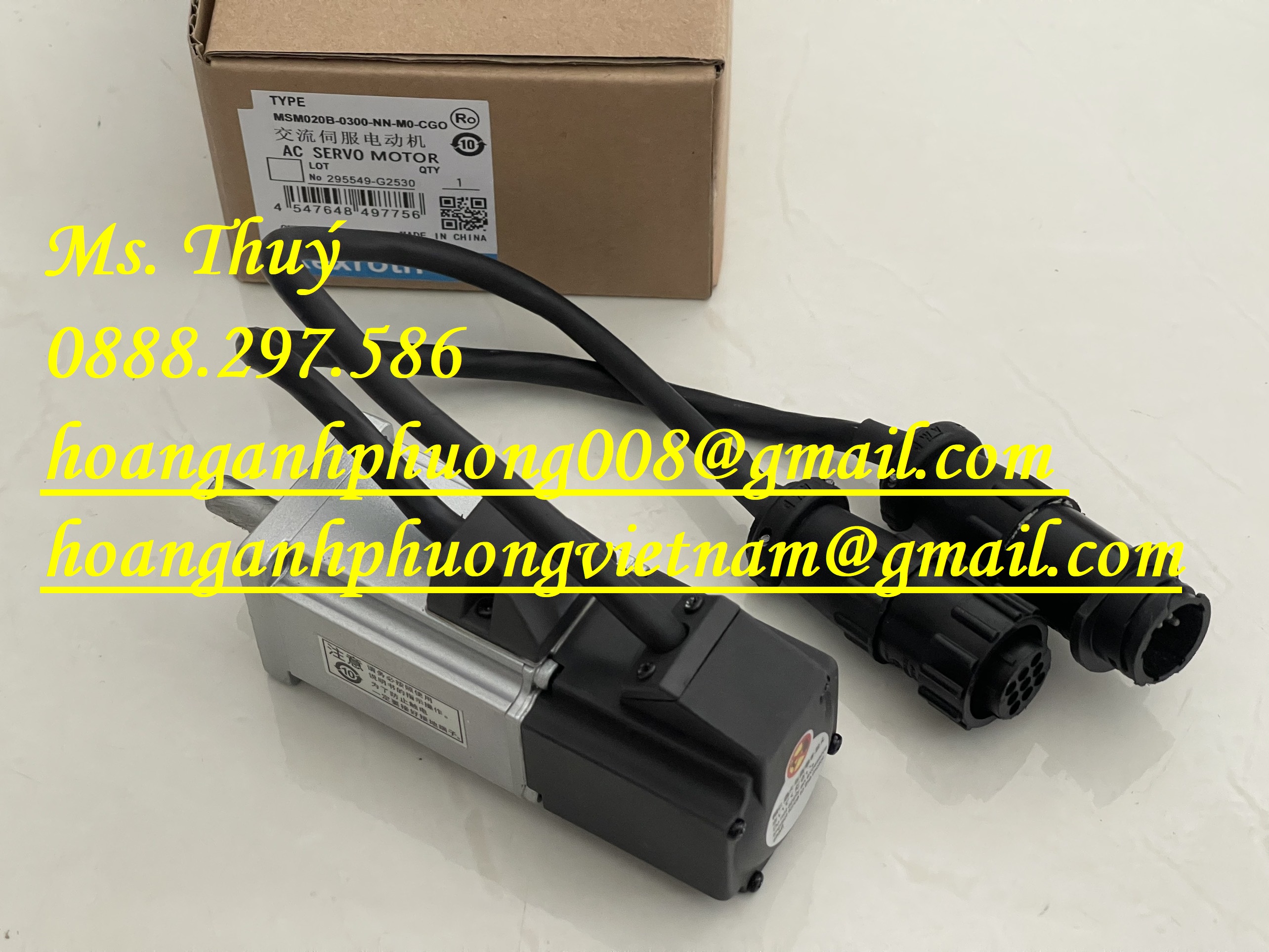 Động cơ servo MSM020B-0300-NN-M0-CG0 - Rexroth chính hãng