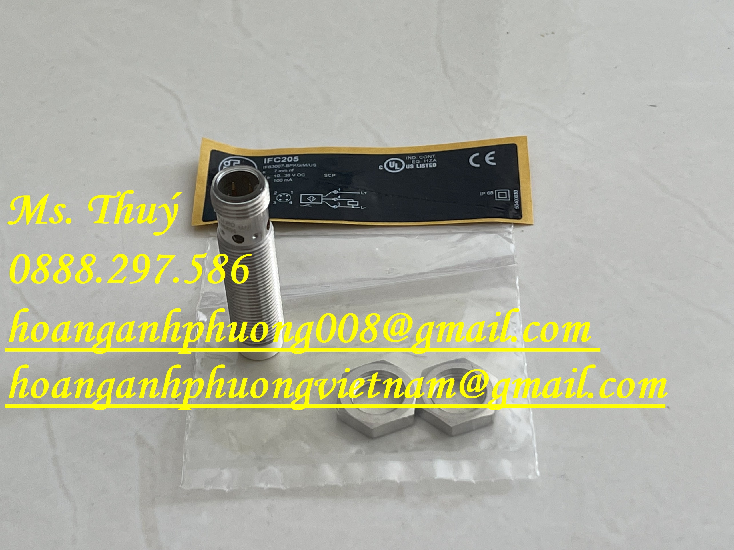 Cảm biến IFC205 - Chính hãng IFM - H.A.P chuyên thiết bị giá tốt