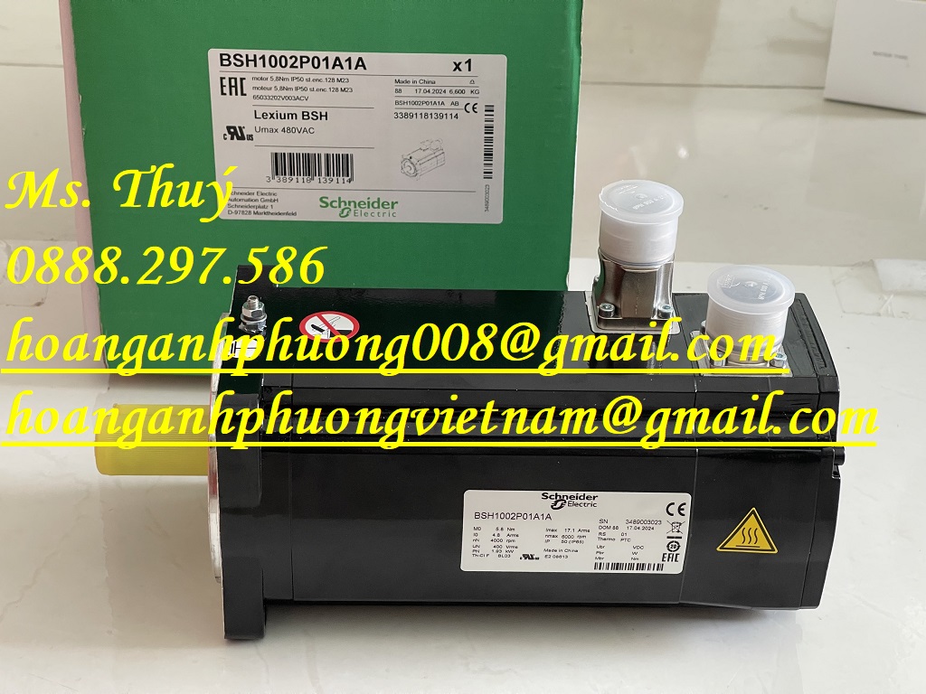 Động cơ Schneider BSH1002P01A1A - Hàng nhập giá ưu đãi