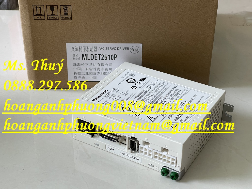 Thiết bị chính hãng - Servo driver Panasonic MLDET2510P