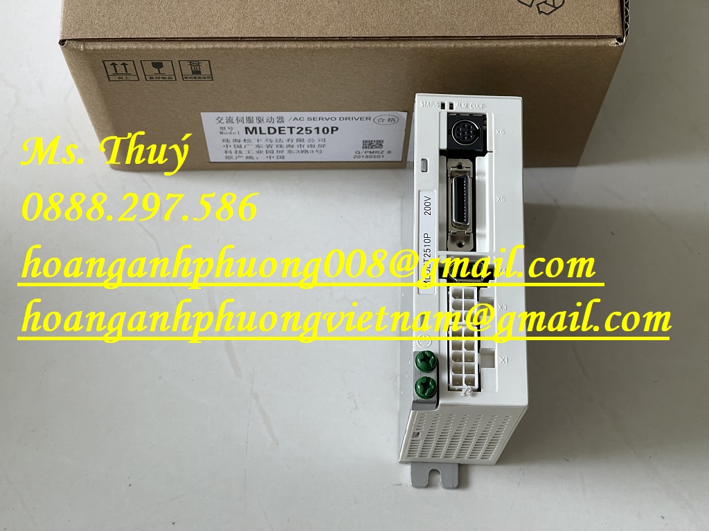 Thiết bị chính hãng - Servo driver Panasonic MLDET2510P