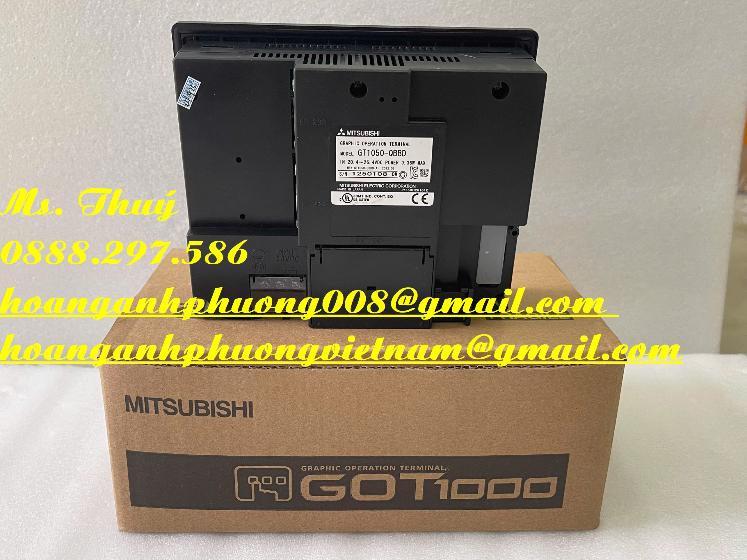 Màn hình Mitsubishi GT1050-QBBD - Hàng nhập khẩu từ Nhật