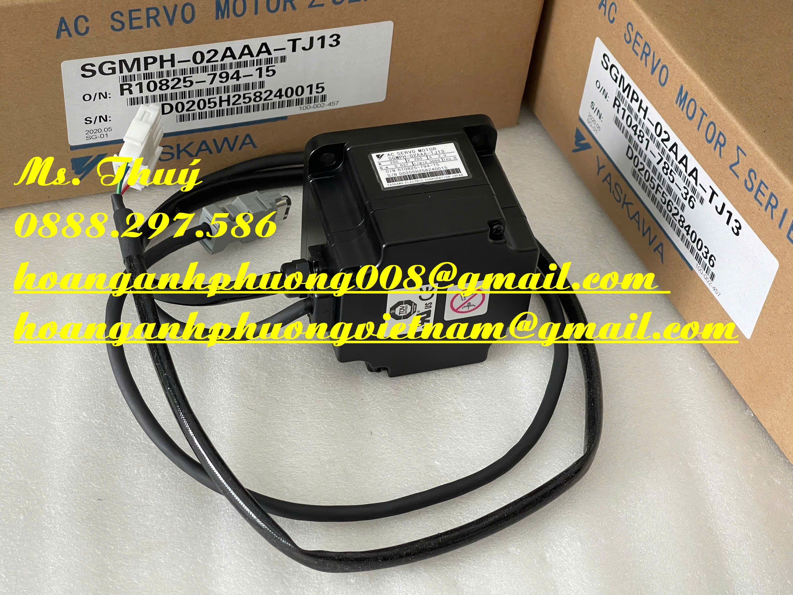 Motor Yaskawa SGMPH-02AAA-TJ13 - Hoàng Anh Phương