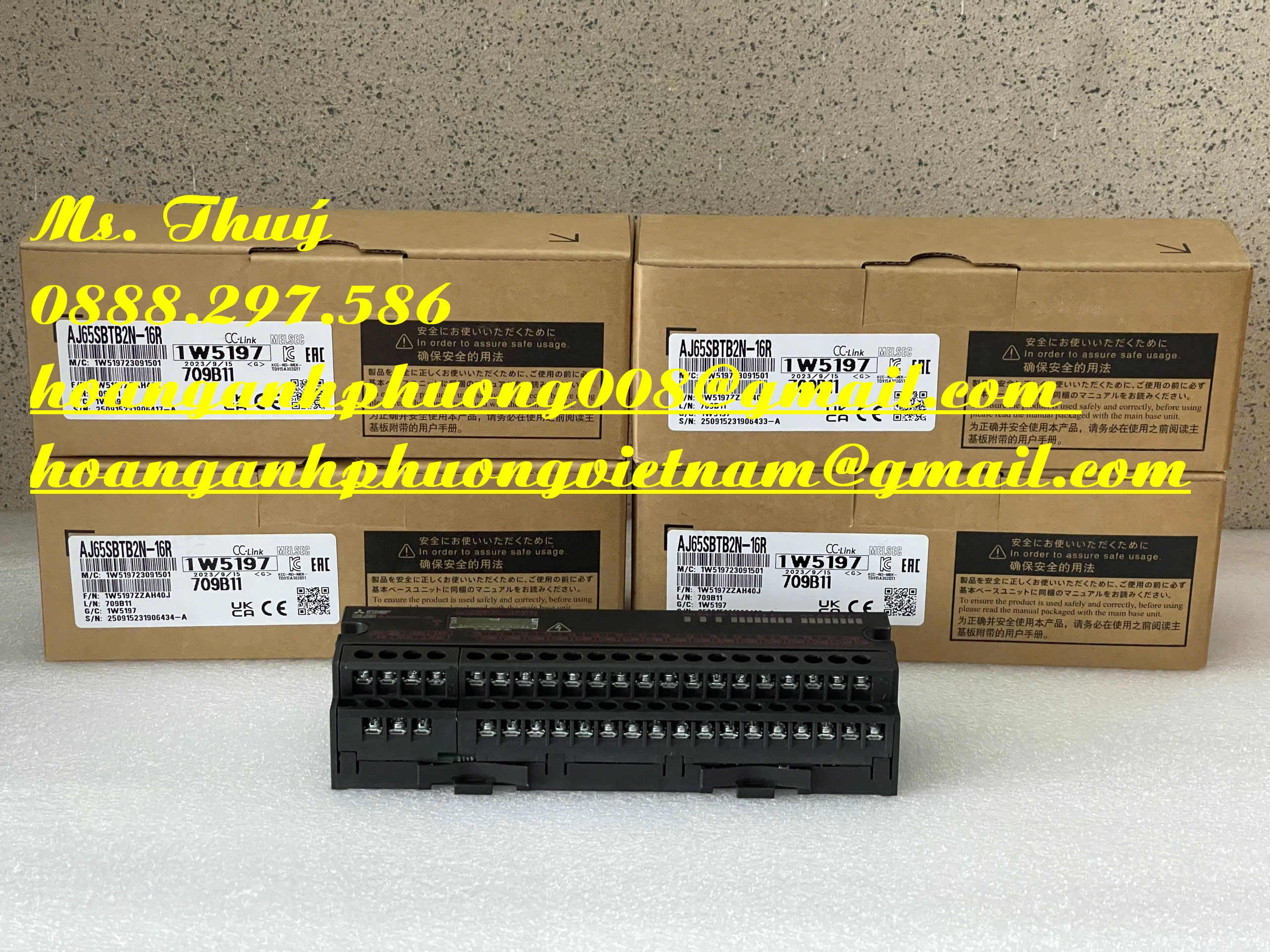 Chuyên hàng tự động hoá - Module Mitsubishi AJ65STBTB2N-16R