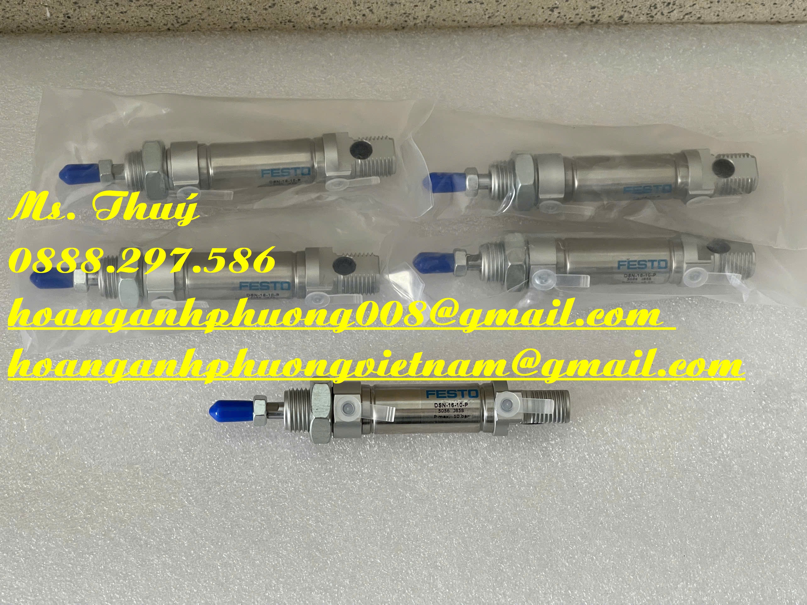 Chính hãng Festo DSNU-16-10-P - Chuyên hàng xi lanh giá tốt