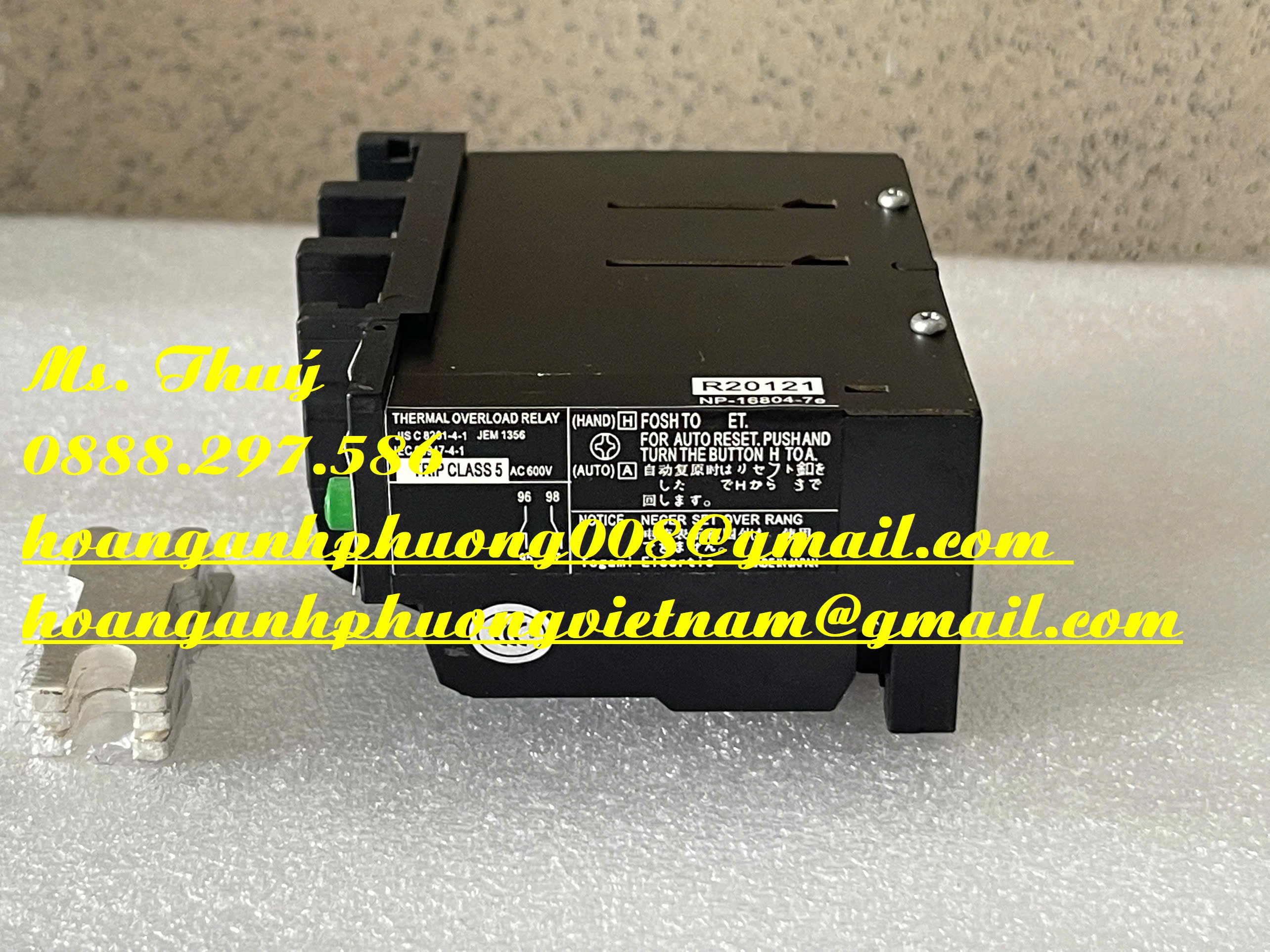 Togami TJ-50-3F 100A - Rơ le nhiệt giá tốt - Hoàng Anh Phương