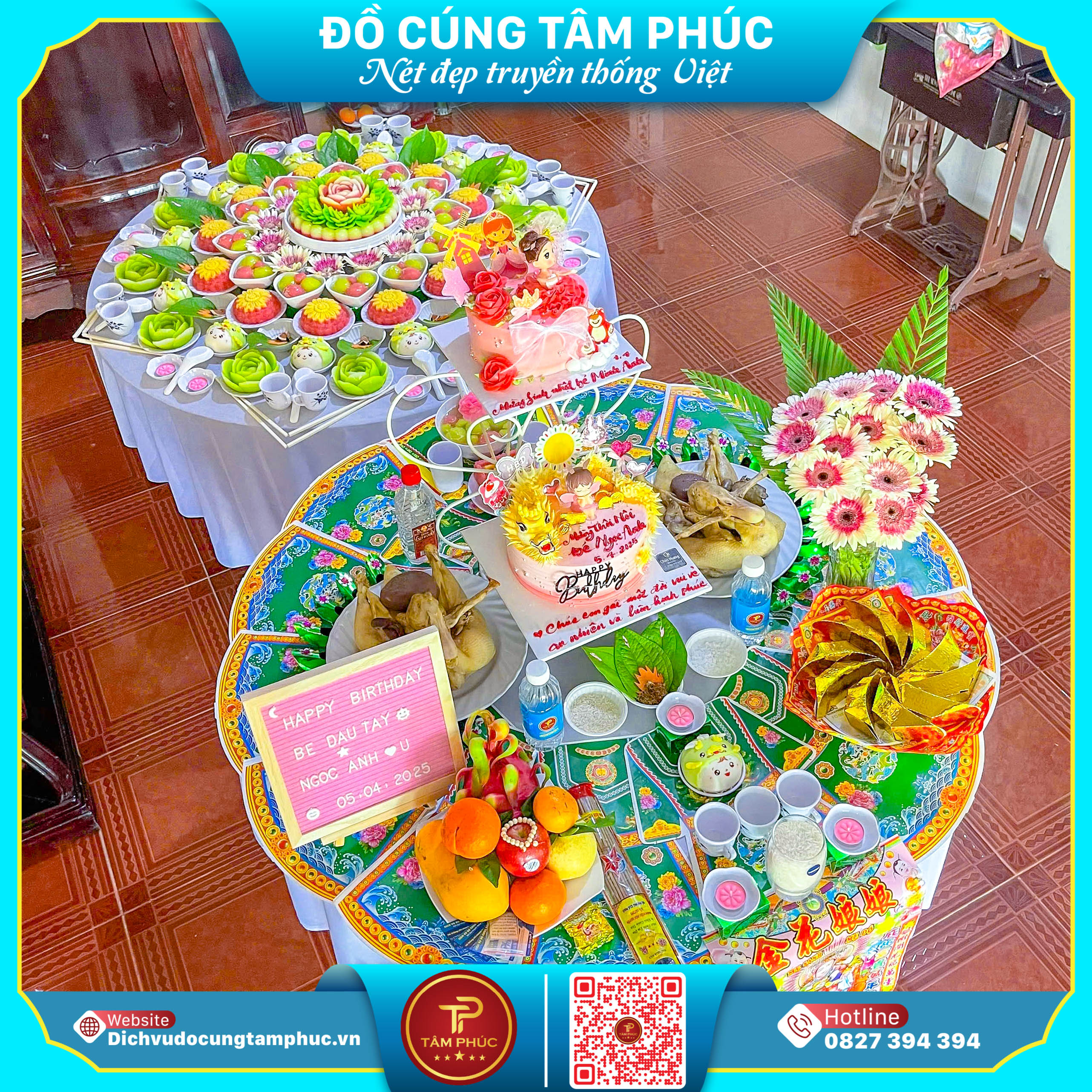 Ý Nghĩa Các Loài Hoạ, Bắt Miếng Cho Bé Khi Cúng Đầy Tháng