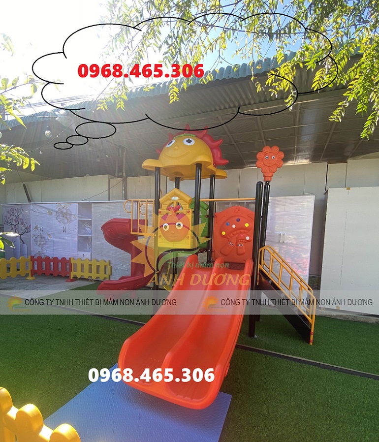 Cầu trượt trẻ em liên hoàn nhập khẩu nhiều mẫu chất lượng cao