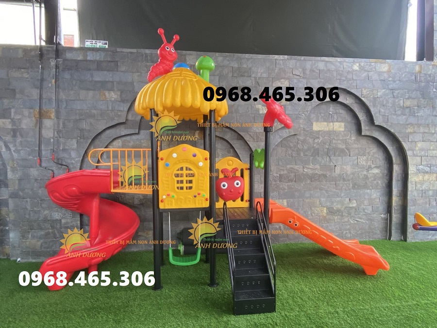 Cầu trượt trẻ em liên hoàn nhập khẩu nhiều mẫu chất lượng cao