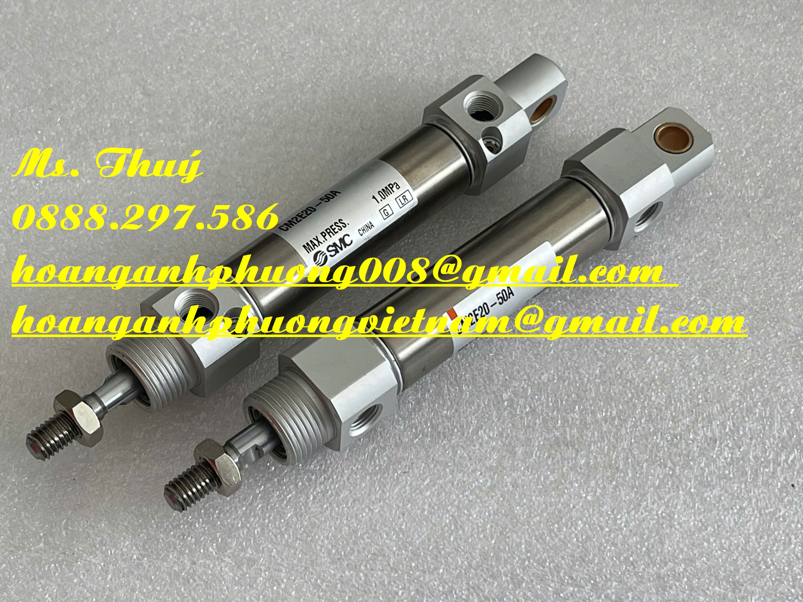Air Cylinder CM2E20-50A - Chính hãng SMC - Hoàng Anh Phương