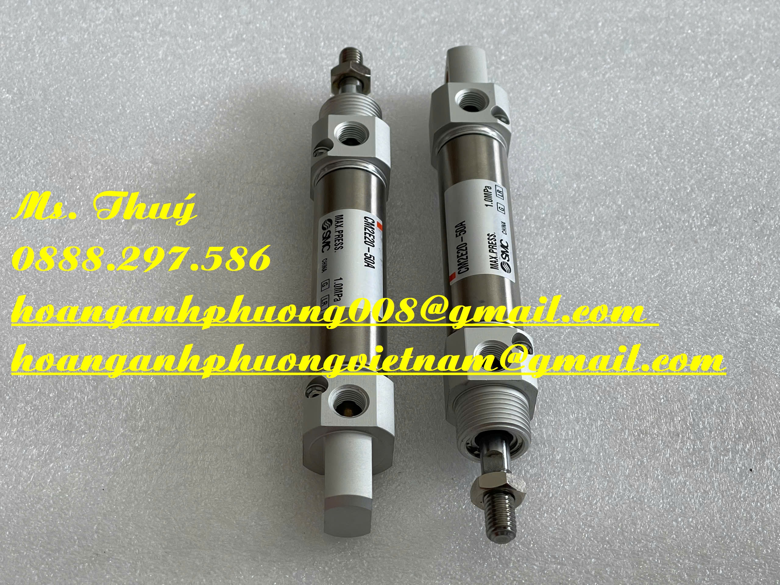 Air Cylinder CM2E20-50A - Chính hãng SMC - Hoàng Anh Phương