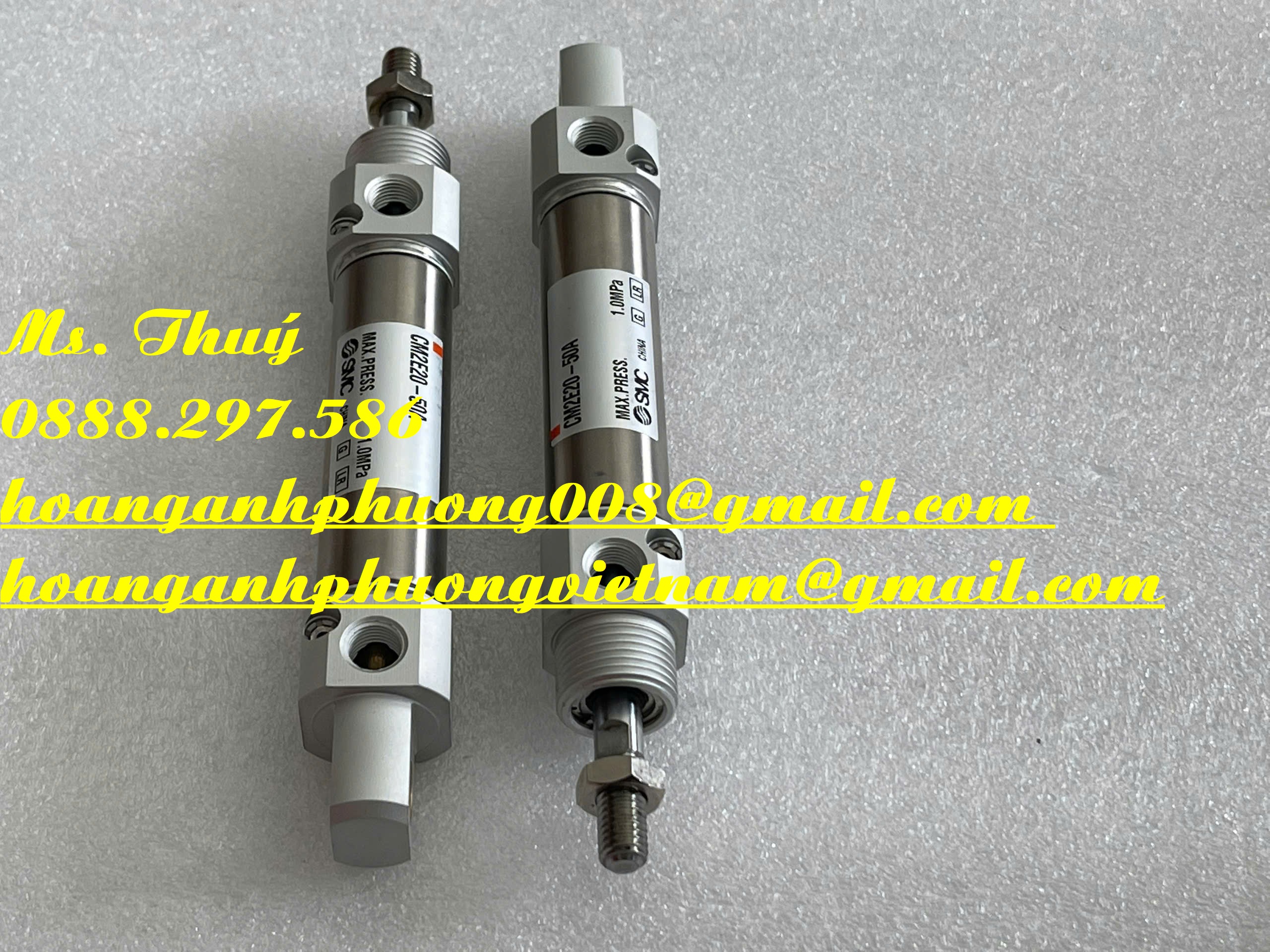 Air Cylinder CM2E20-50A - Chính hãng SMC - Hoàng Anh Phương