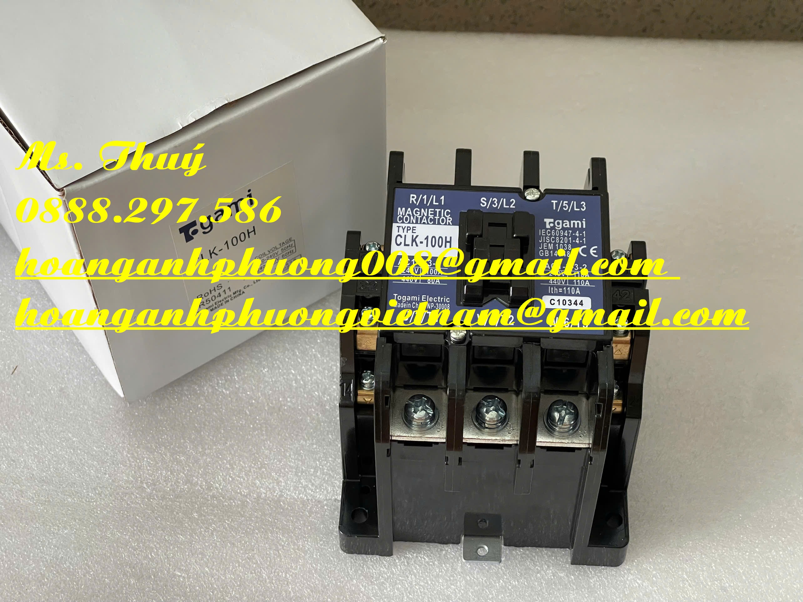Contactor Togami CLK-100H - Nhập số lượng lớn, giá ưu đãi