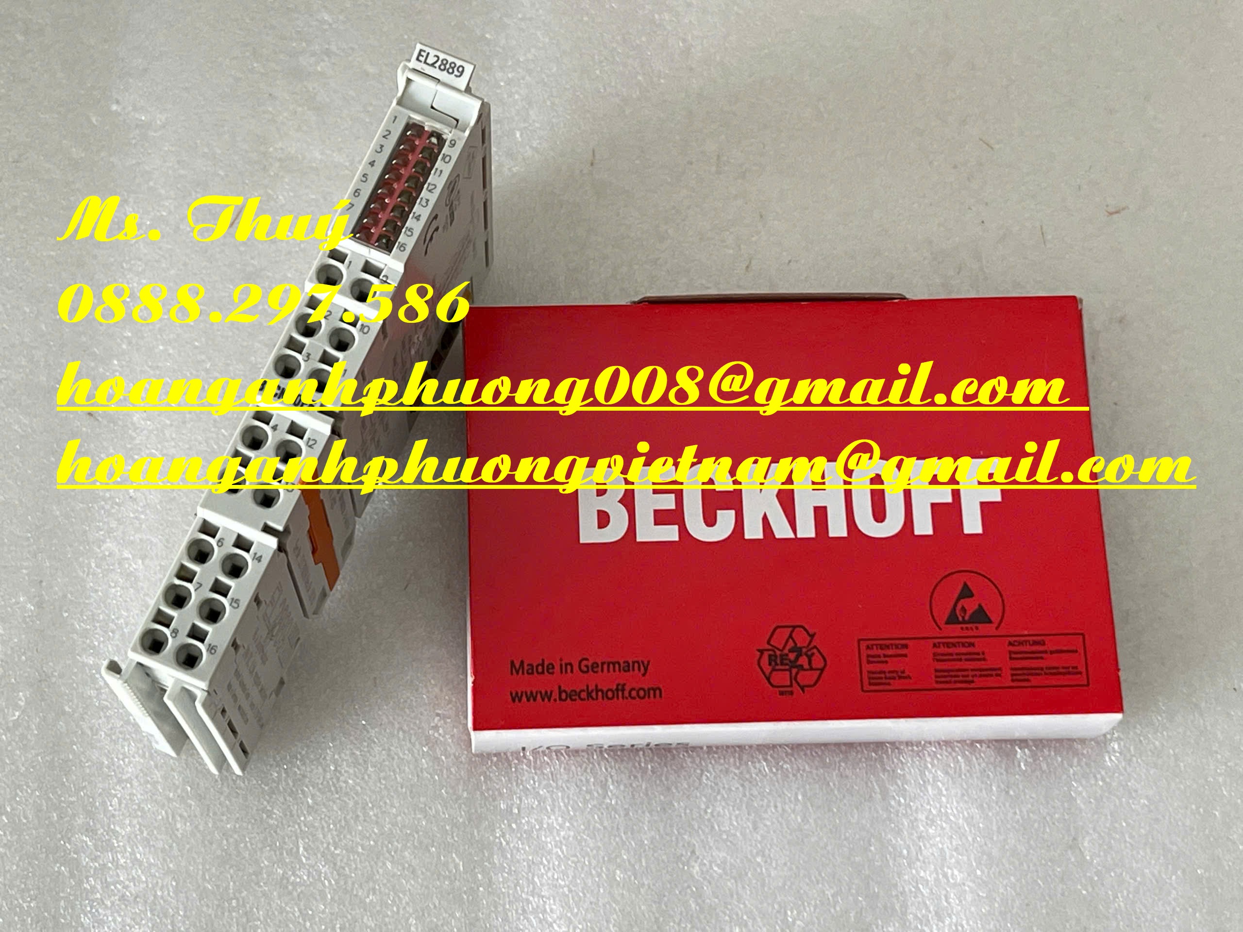 Bình Dương - Mô đun Beckhoff EL2889 - CTy Hoàng Anh Phương