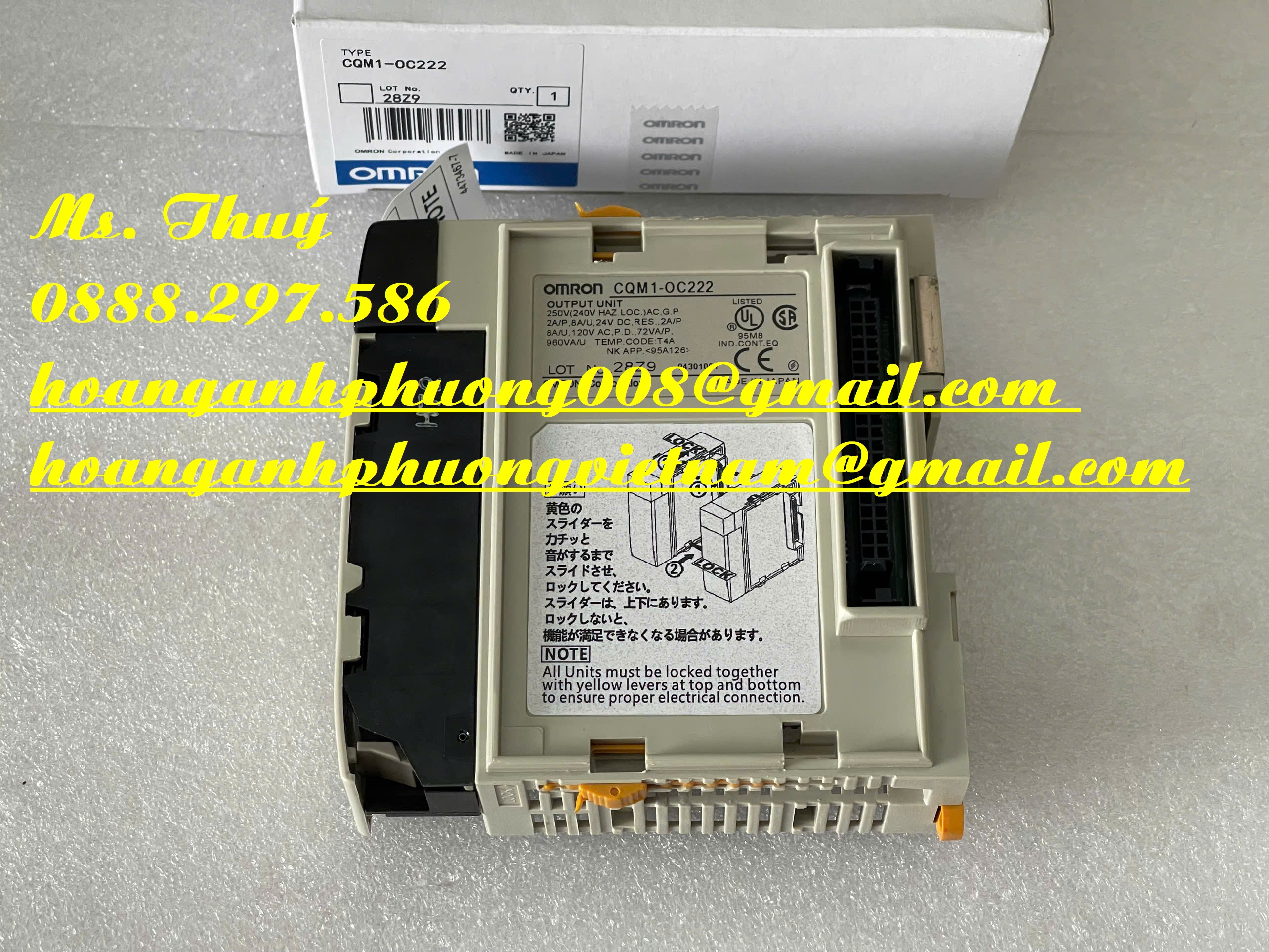 Bộ nguồn PLC Omron CQM1-OC222 - Chuyên hàng tự động hoá