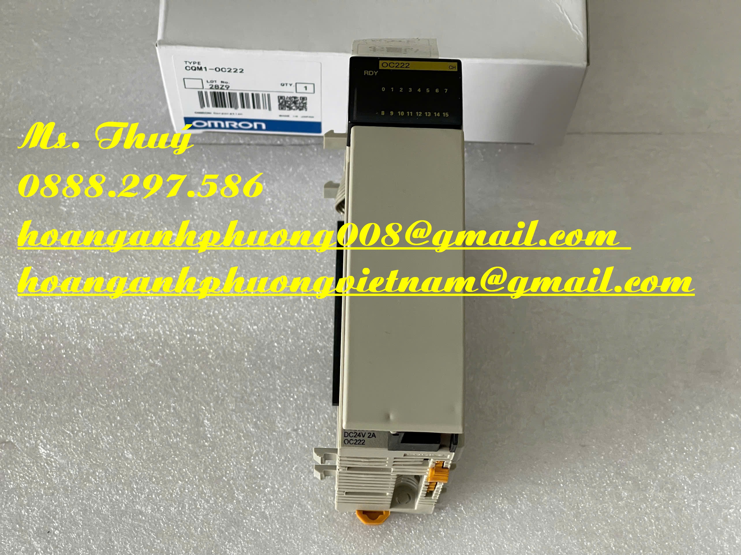 Bộ nguồn PLC Omron CQM1-OC222 - Chuyên hàng tự động hoá